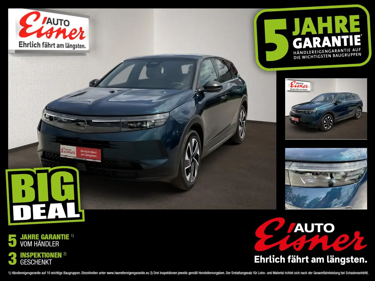Opel Grandland 1.2 MHEV GS 2xKlima ACC AUT DynLicht Schwarz - 1