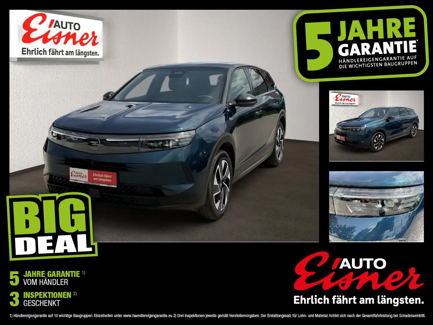 Opel Grandland 1.2 48V W GS 2xKlima AUT Fernlichtass. - 1