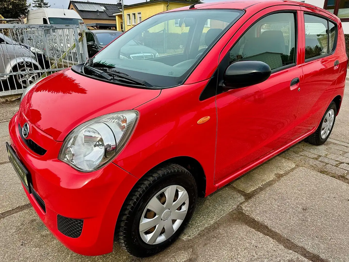 Daihatsu Cuore 1.0 Pur * Service NEU * 3.-Hand * Klima * Roşu - 2