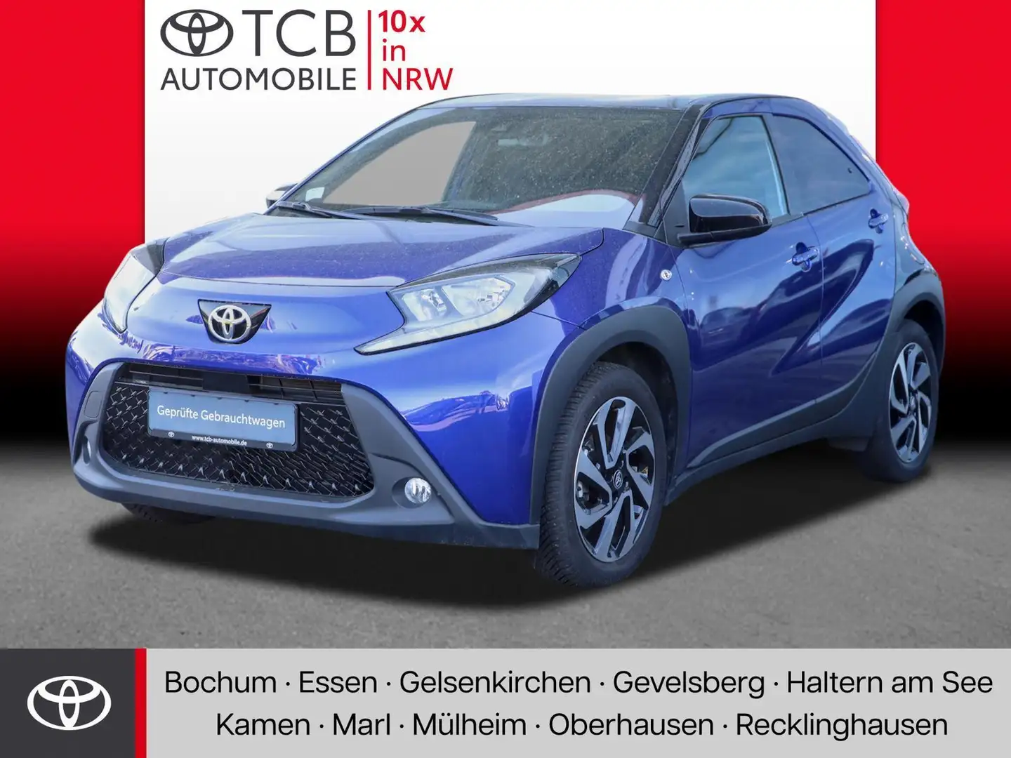 Toyota Aygo X 1.0 VVT-i Pulse Kamera*Klima*LM*SHZ* Azul - 1
