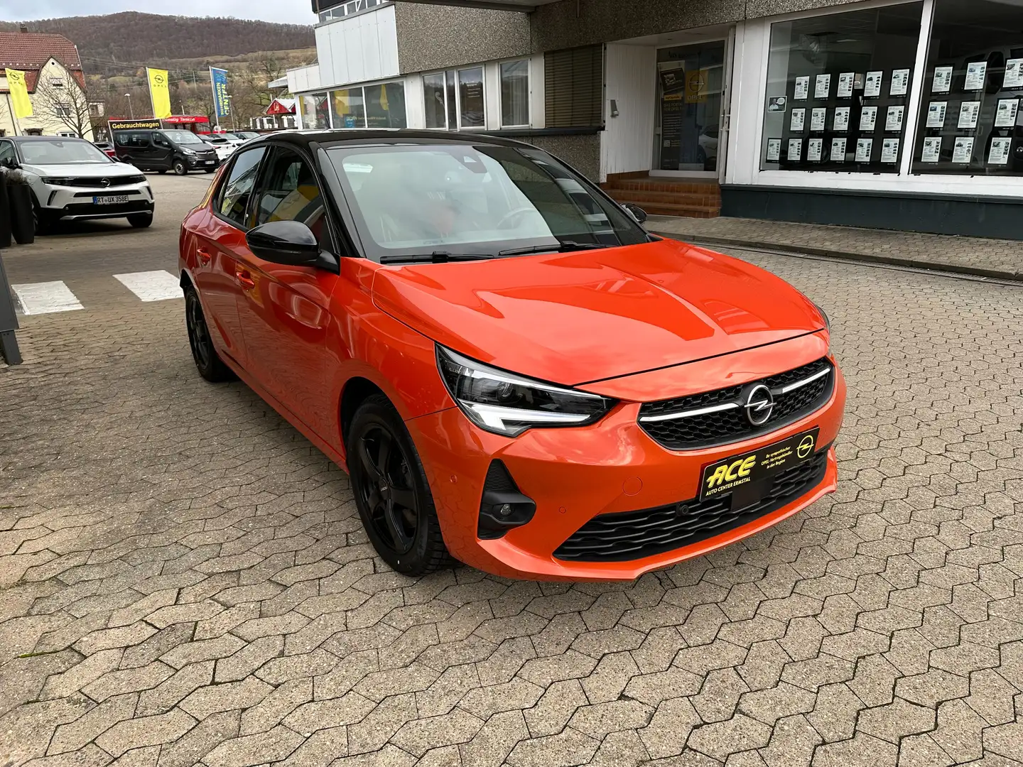 Opel Corsa Elektro* GS Line* Navi*Wärmepumpe*ALU* Orange - 2
