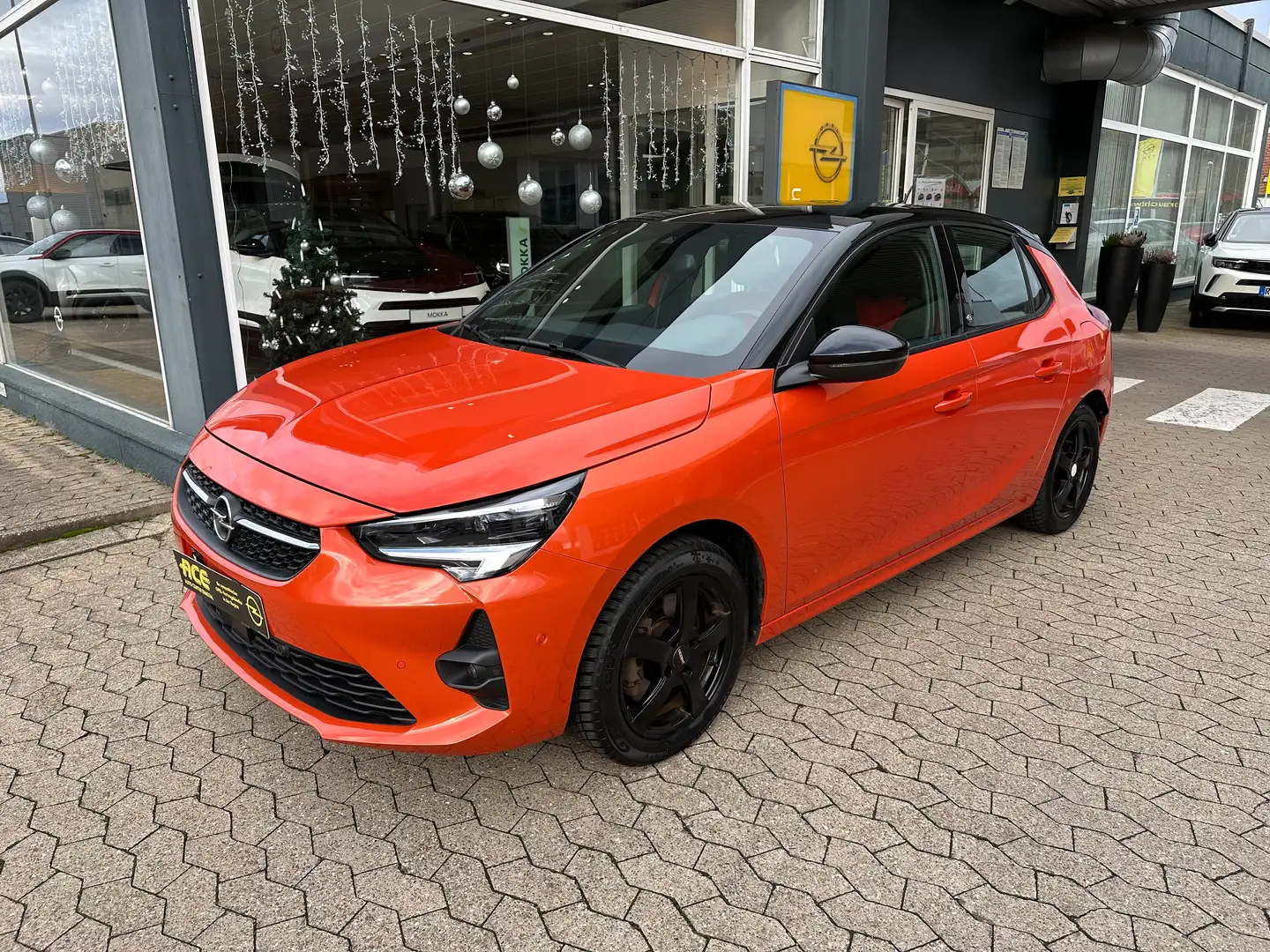 Opel Corsa Elektro* GS Line* Navi*Wärmepumpe*ALU* Orange - 1