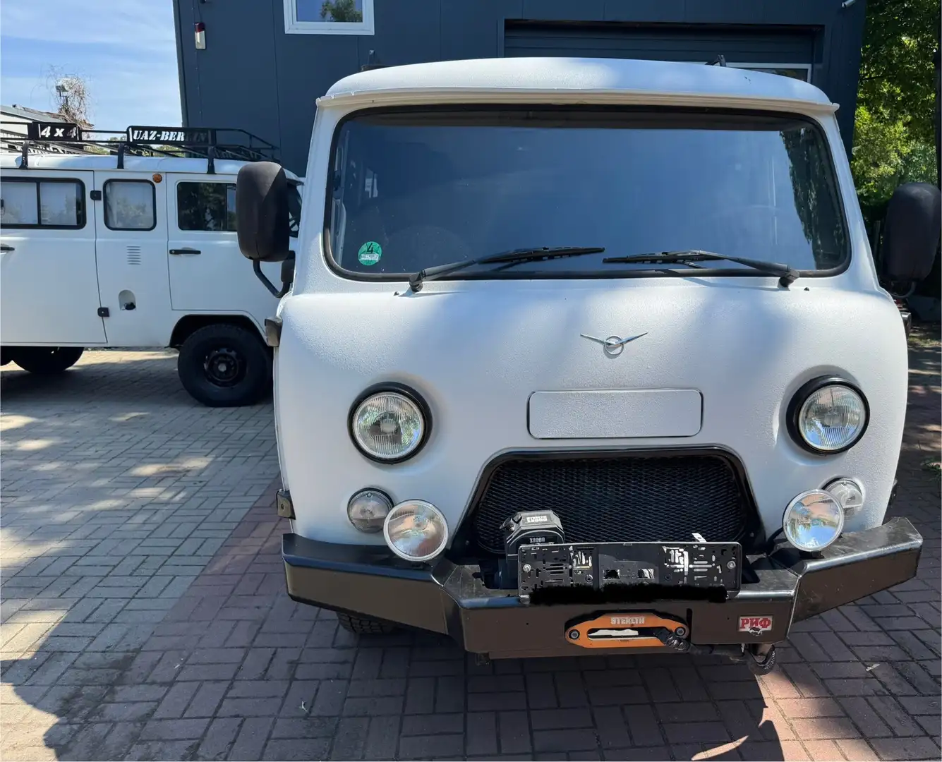 UAZ Buchanka 2,7 Allrad 4x4 OFFROAD Euro6 Deutsche Zul Seiwinde Grau - 2