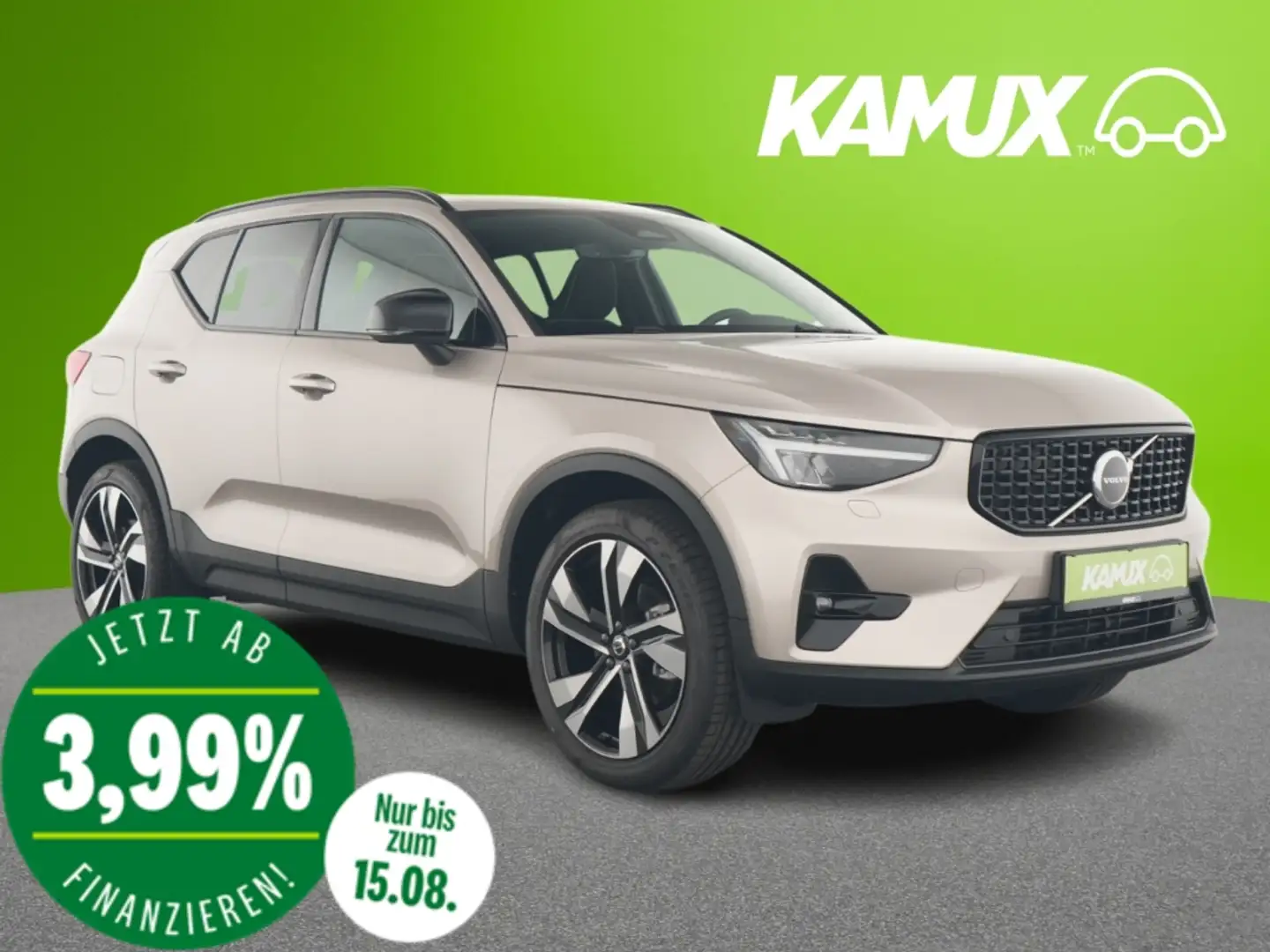 Volvo XC40 B4 Geartronic Ultimate Dark+LED+NAVI+VIRTUAL Gris - 1