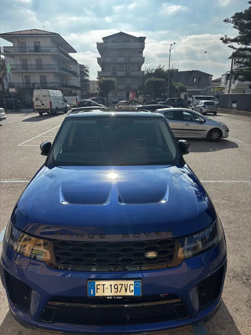 Land Rover Range Rover Sport Range Rover Sport II 2018 5.0 V8 s/c SVR 575cv Blu/Azzurro - 1