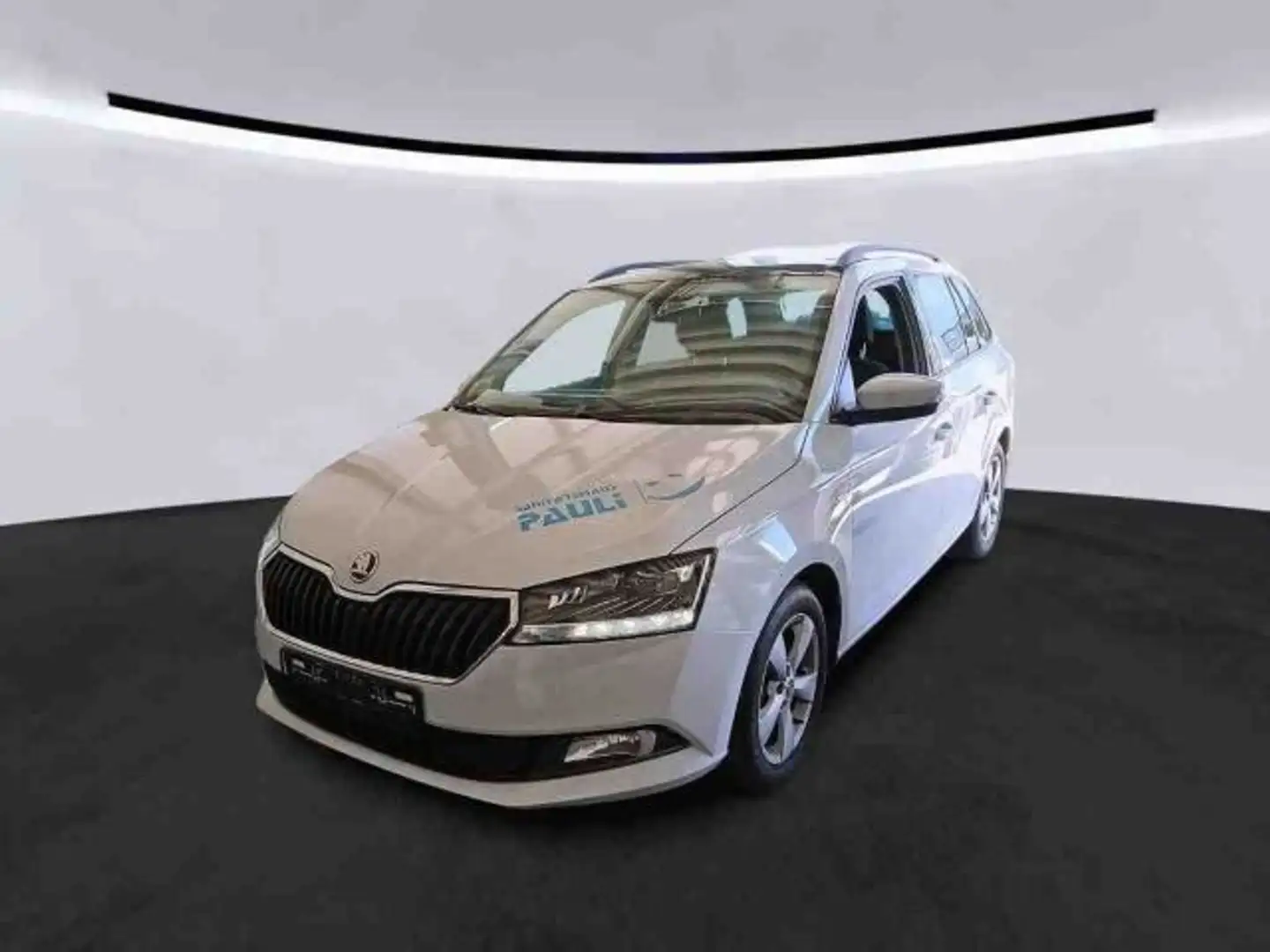 Skoda Fabia Combi 1.0 TSI DSG CLEVER LED+NAVI+ACC+PANO Weiß - 2