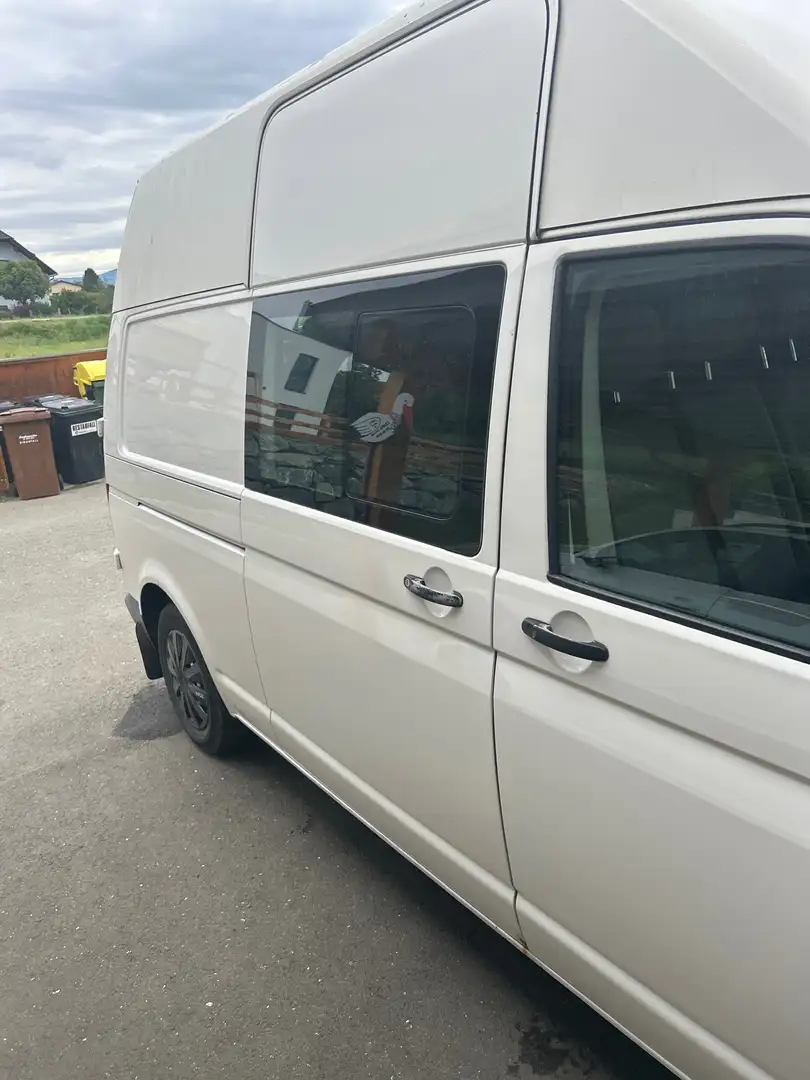 Volkswagen T5 Transporter Doka-Fahrgestell LR 2,5 TDI 4motion D-PF Weiß - 2