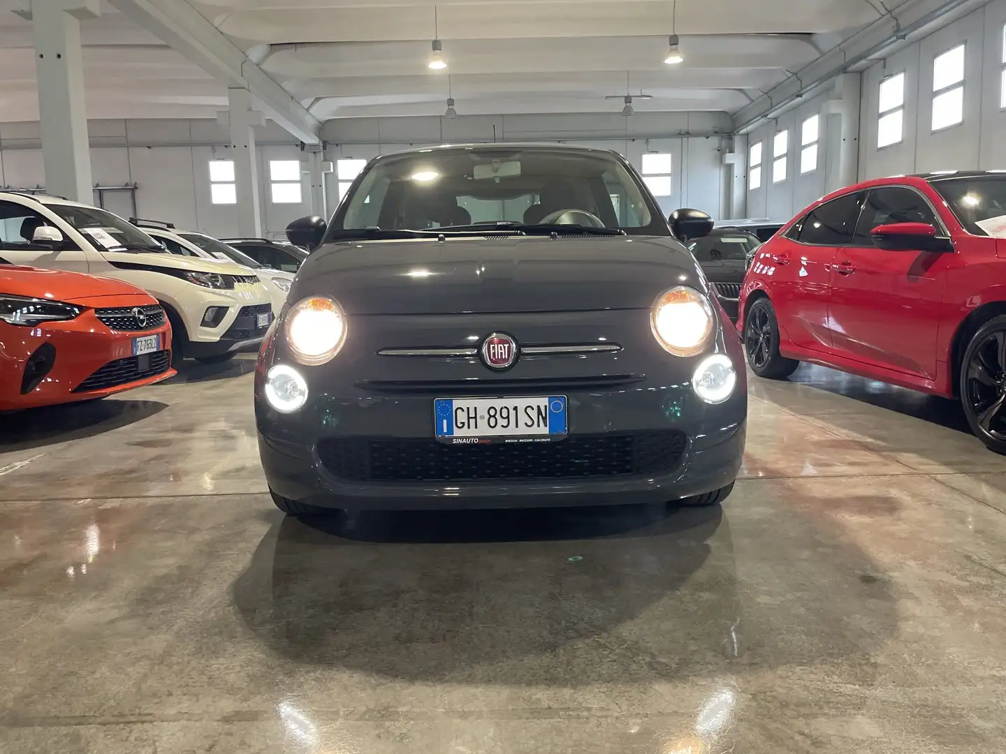 Fiat 500 1.0 Hybrid Cult Grigio - 2