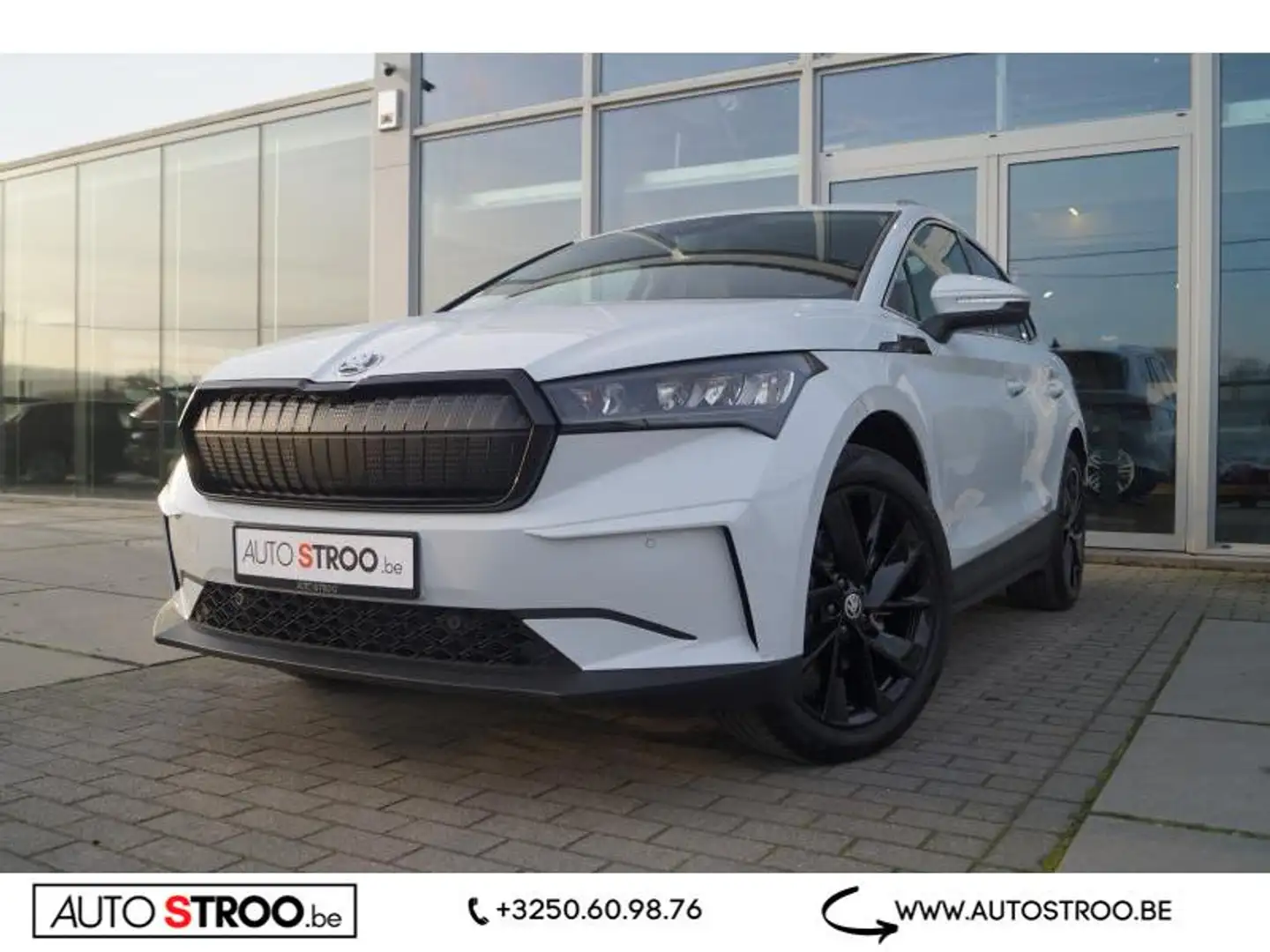 Skoda Enyaq 80 Sport ACC LED ALU Blanc - 2