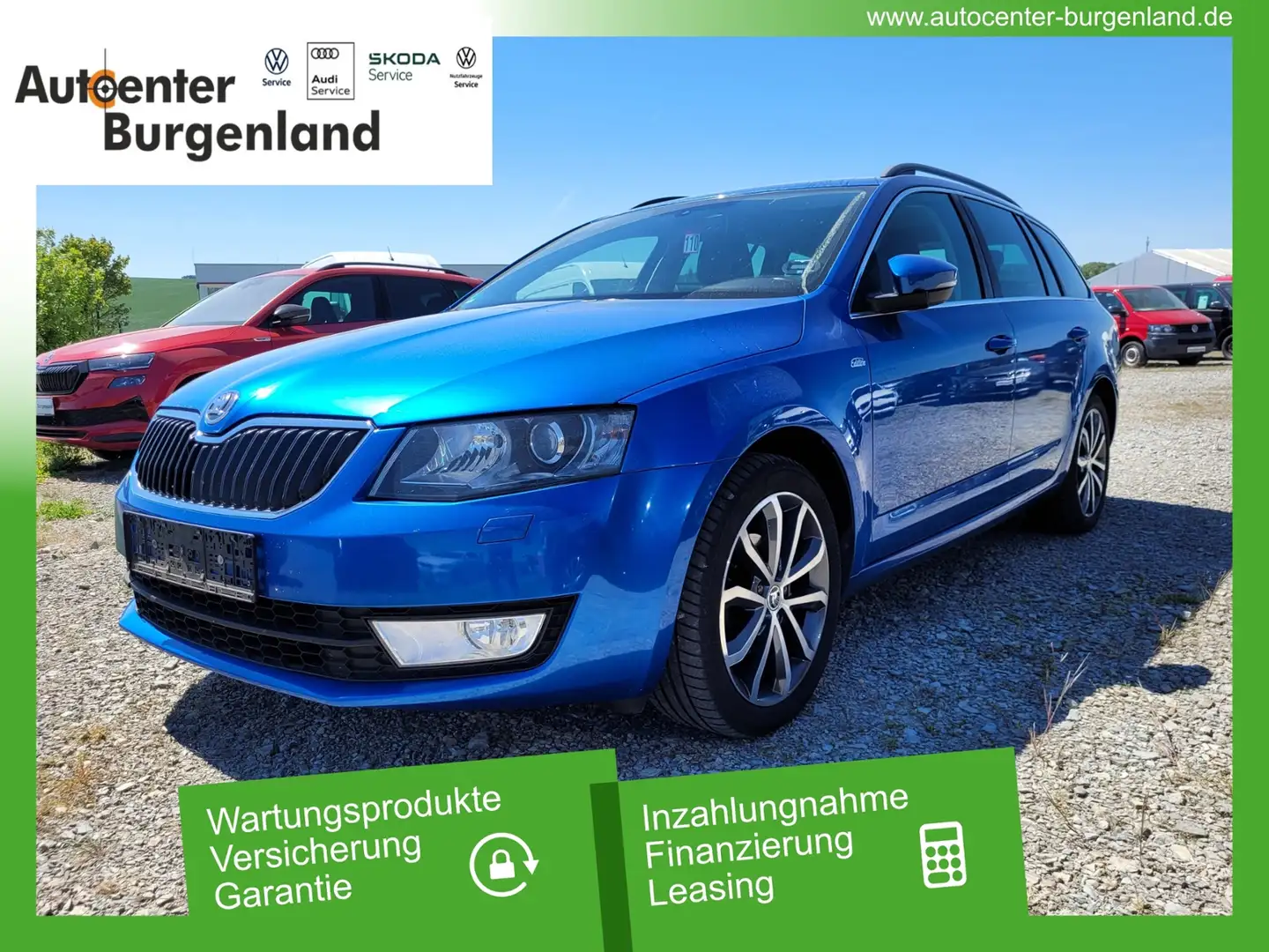 Skoda Octavia Combi 1.6 TDI  Edition Bi-XENON+SITZHEIZ. Blu/Azzurro - 1