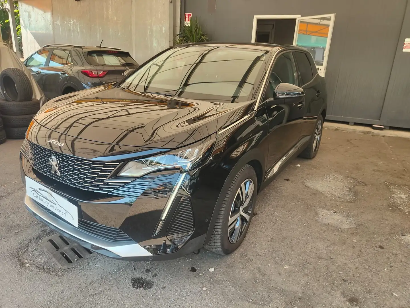 Peugeot 3008 3008 1.6 hybrid phev Allure Pack 225cv e-eat8 Zwart - 2