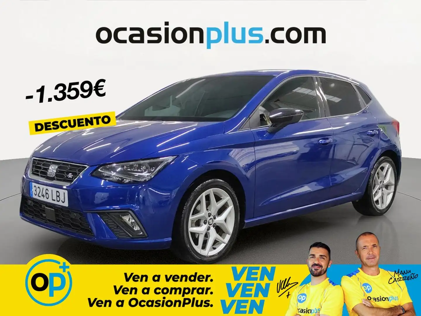 SEAT Ibiza 1.0 TSI S&S FR 115 Azul - 1