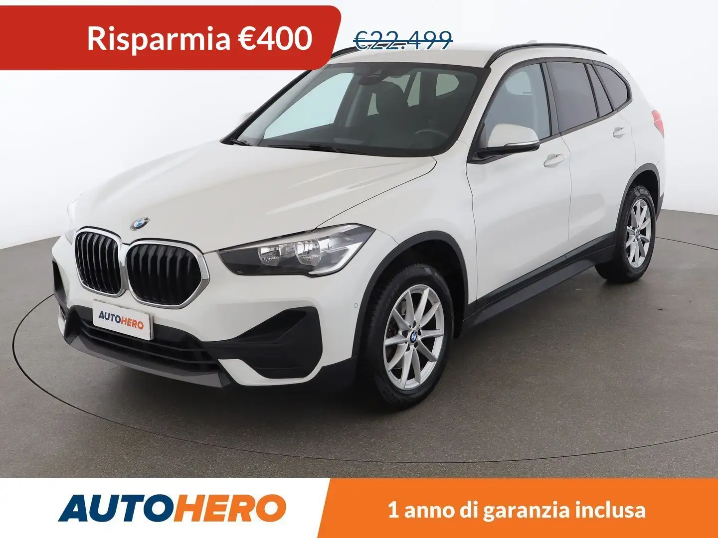 BMW X1 sDrive 18d Advantage Bianco - 1