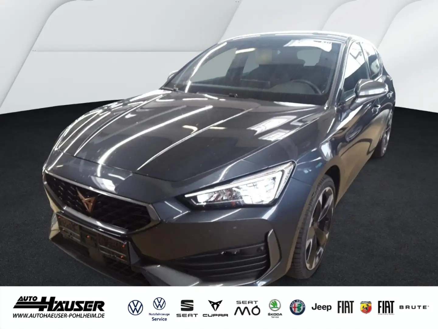 CUPRA Leon 1.5 eTSI DSG NAVI KAMERA PARK ACC LED FULL-LINK Grau - 1