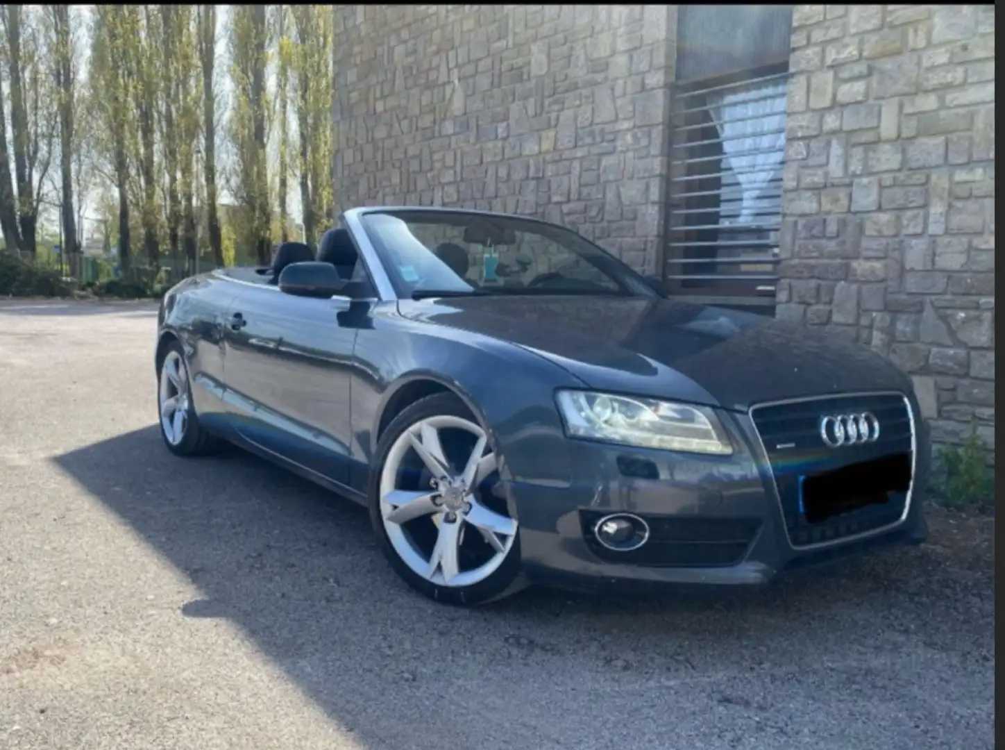 Audi A5 3.0 V6 TDI 240 DPF Quattro Ambition luxe Gris - 2
