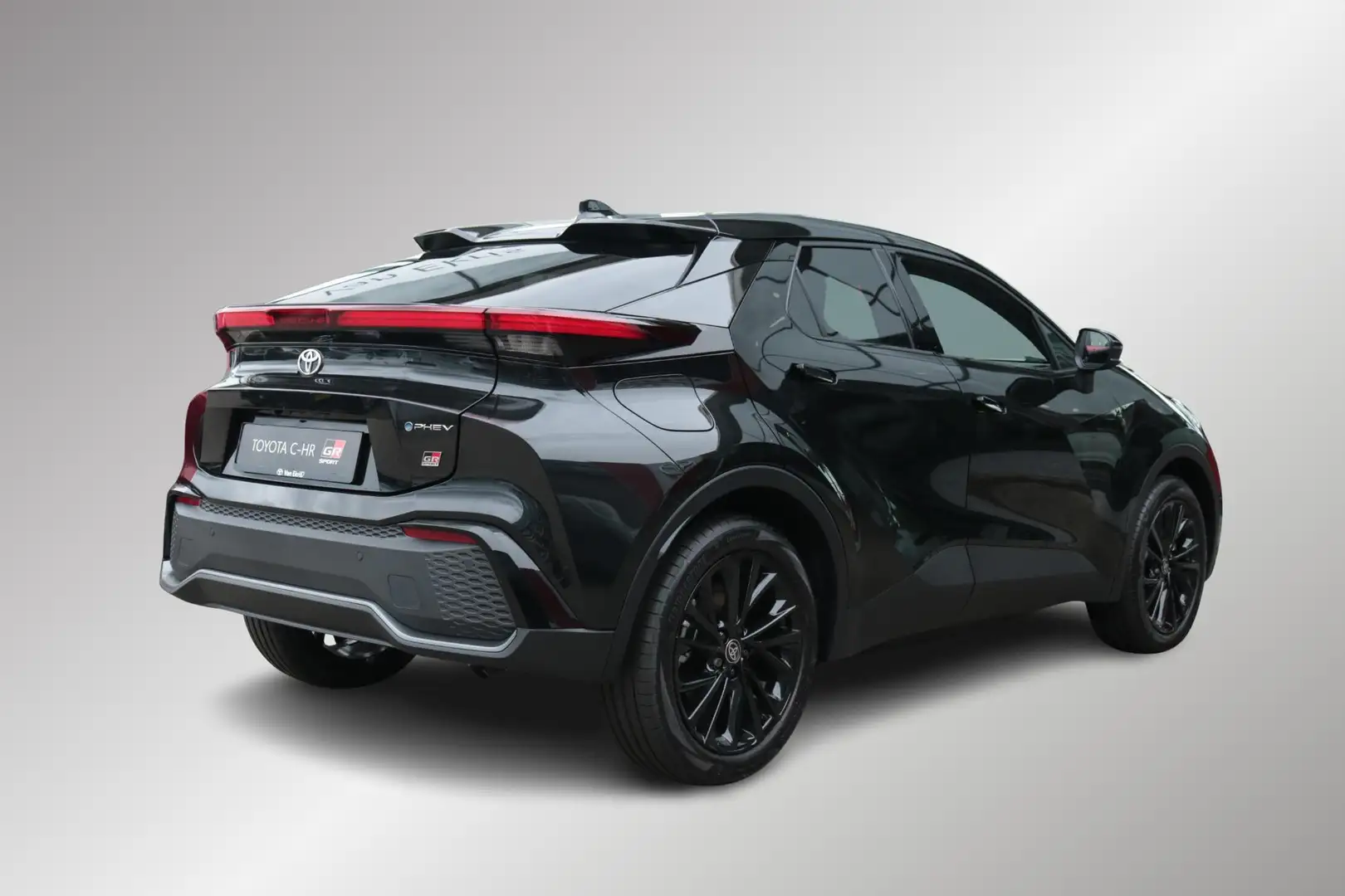 Toyota C-HR 2.0 Plug-in Hybrid 220 GR SPORT, BSM, Nieuw, Apple Zwart - 2