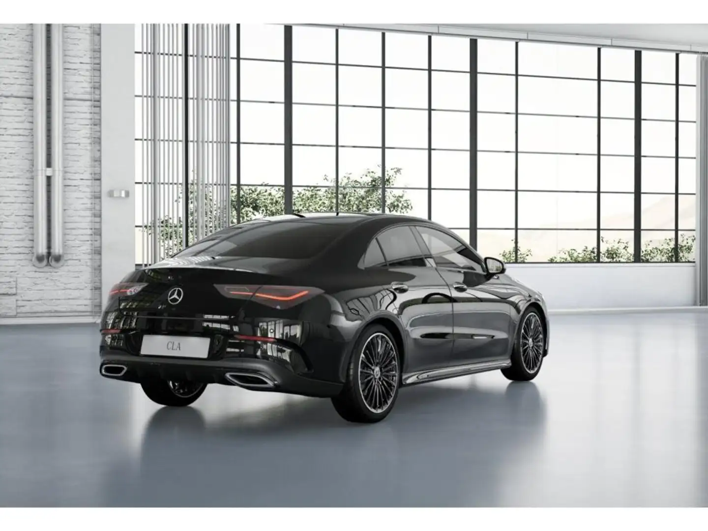 Mercedes-Benz CLA 200 Coupé AMG-Sport/LED/Pano/Night/Distr/19" Noir - 2