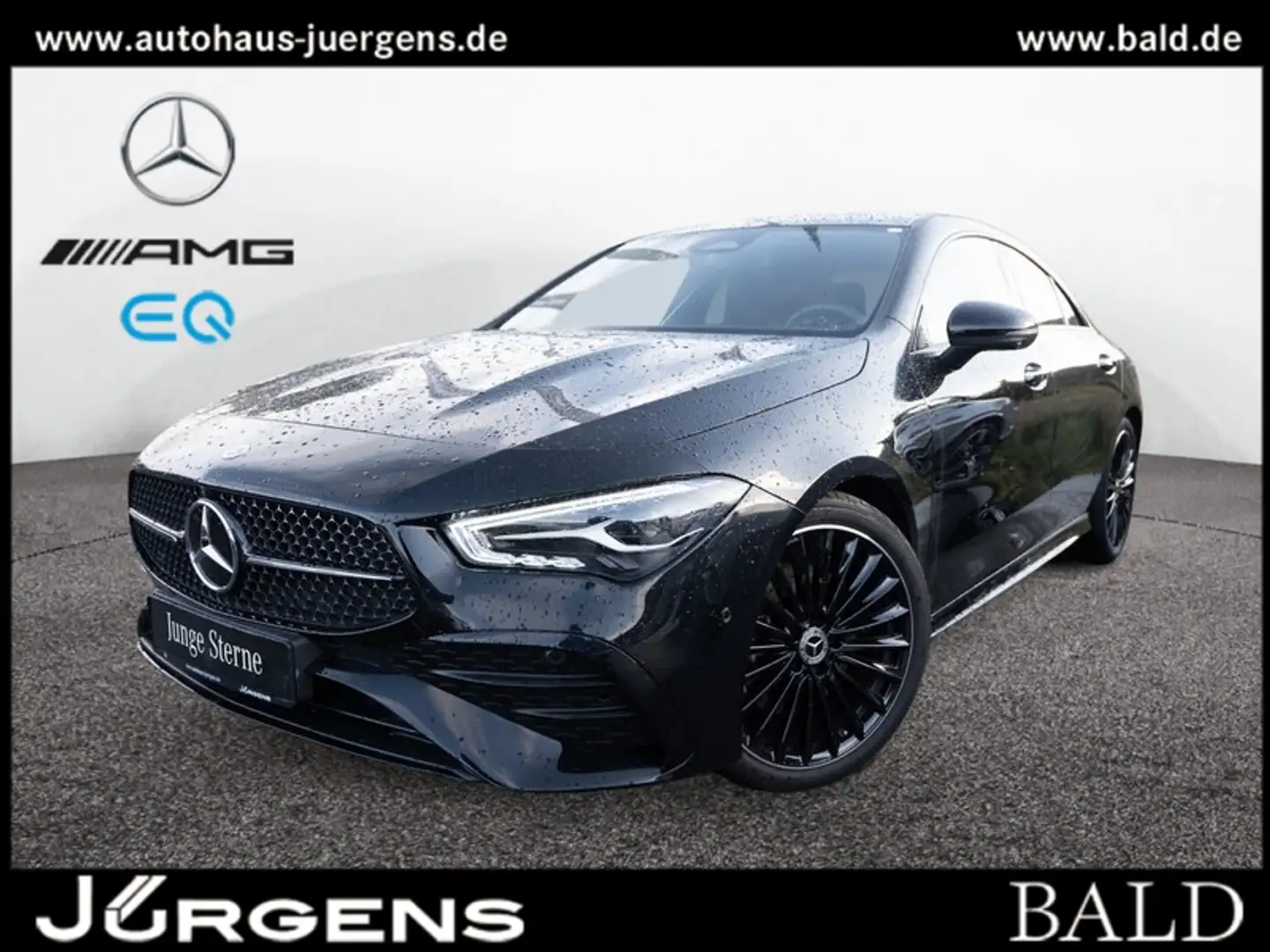 Mercedes-Benz CLA 200 Coupé AMG-Sport/LED/Pano/Night/Distr/19" Nero - 1