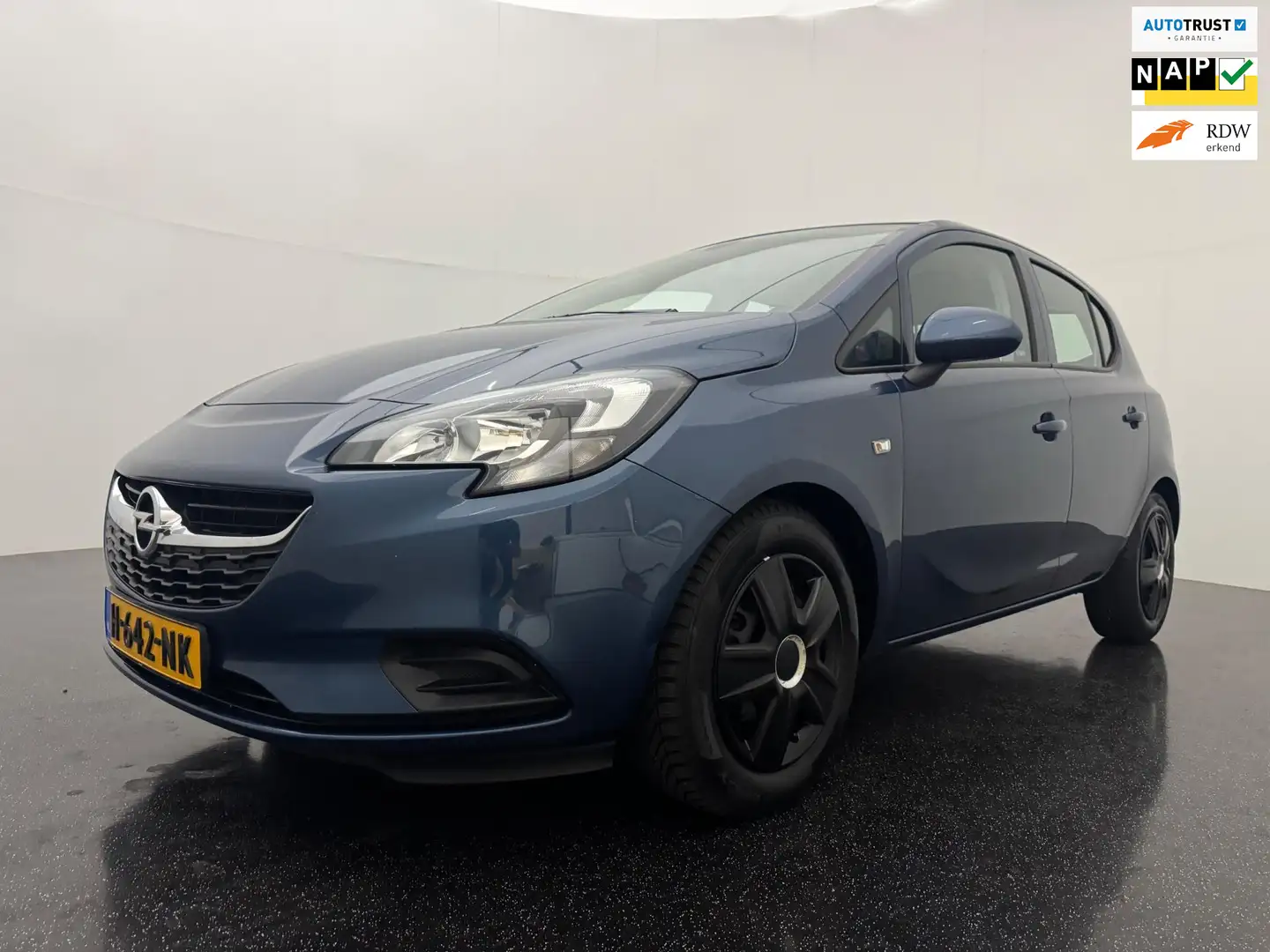 Opel Corsa 1.4 Innovation 5D / Cruise / Navi / Airco / Stoelv Blauw - 1