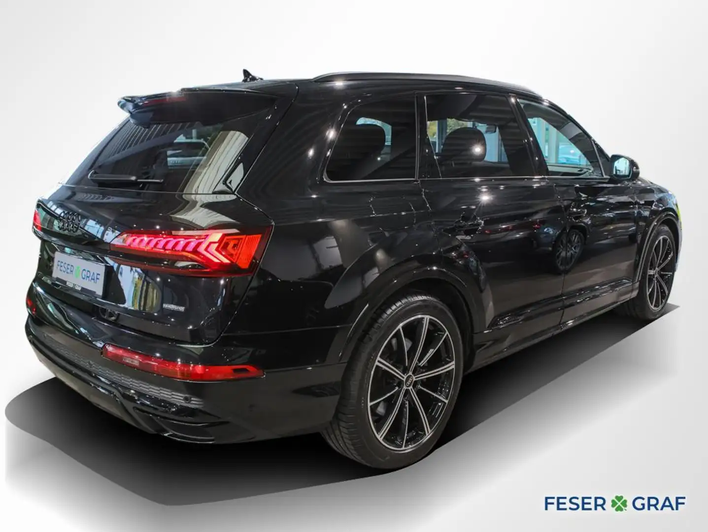 Audi Q7 50 TDI qu. 2x S line 7Si ABT AHK Pano Standh. Schwarz - 2