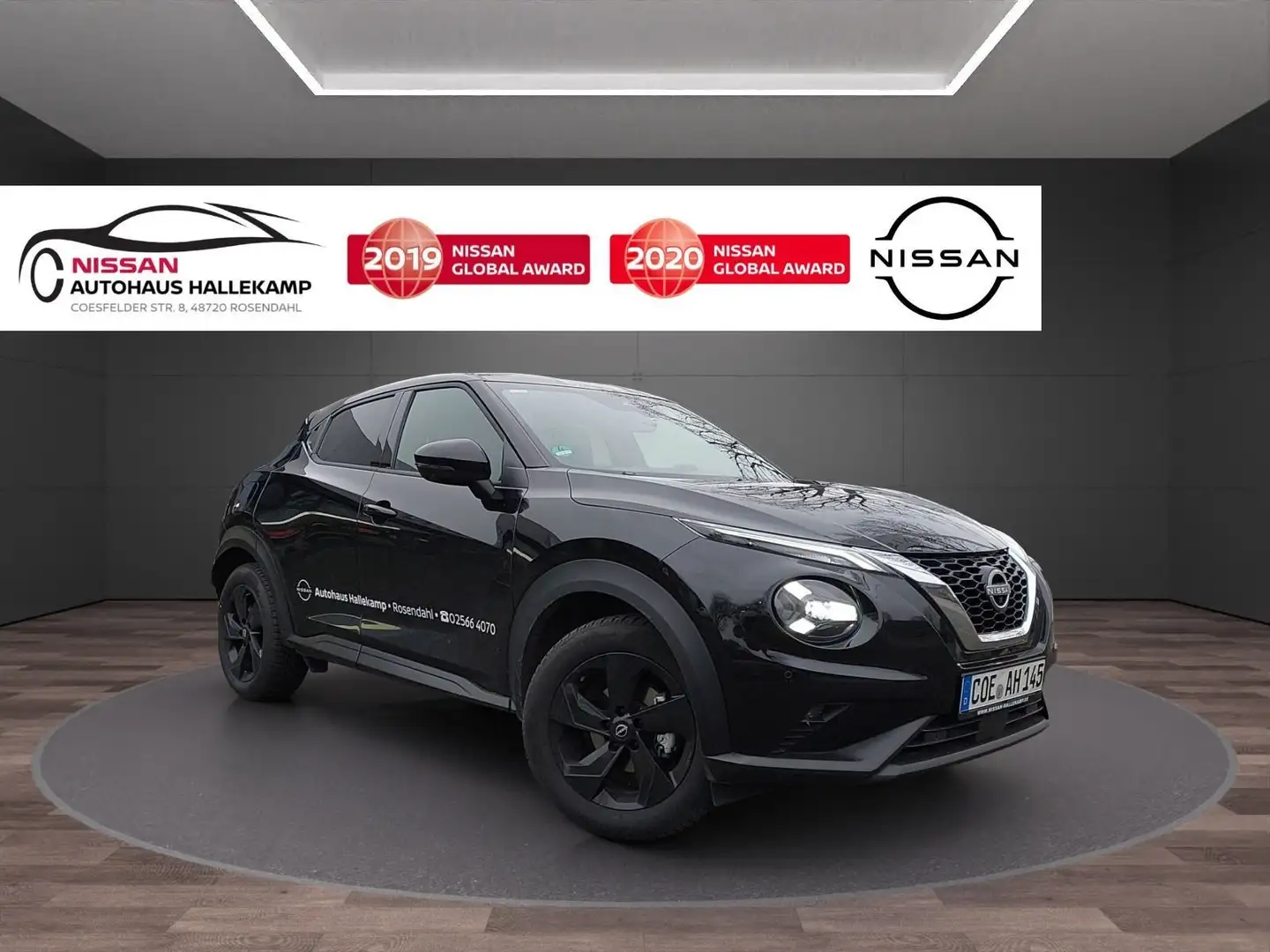 Nissan Juke Tekna 1.0 DIG-T 6MT *Vorführwagen* Schwarz - 1