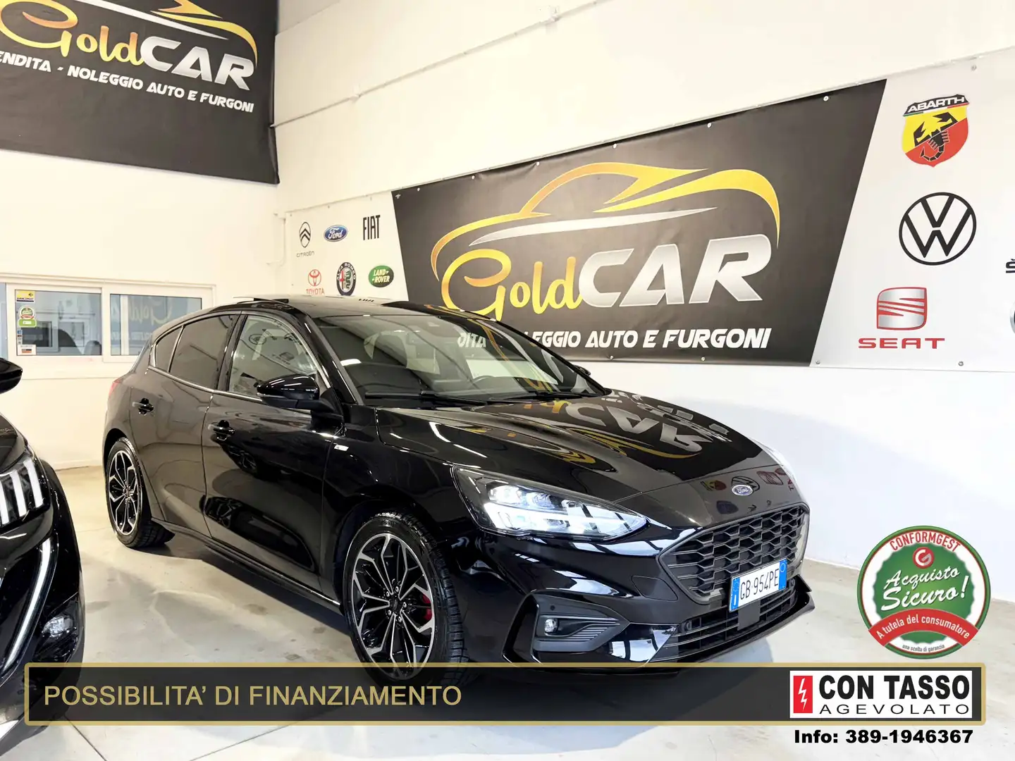 Ford Focus Focus 1.5 ecoboost ST-Line s Noir - 1