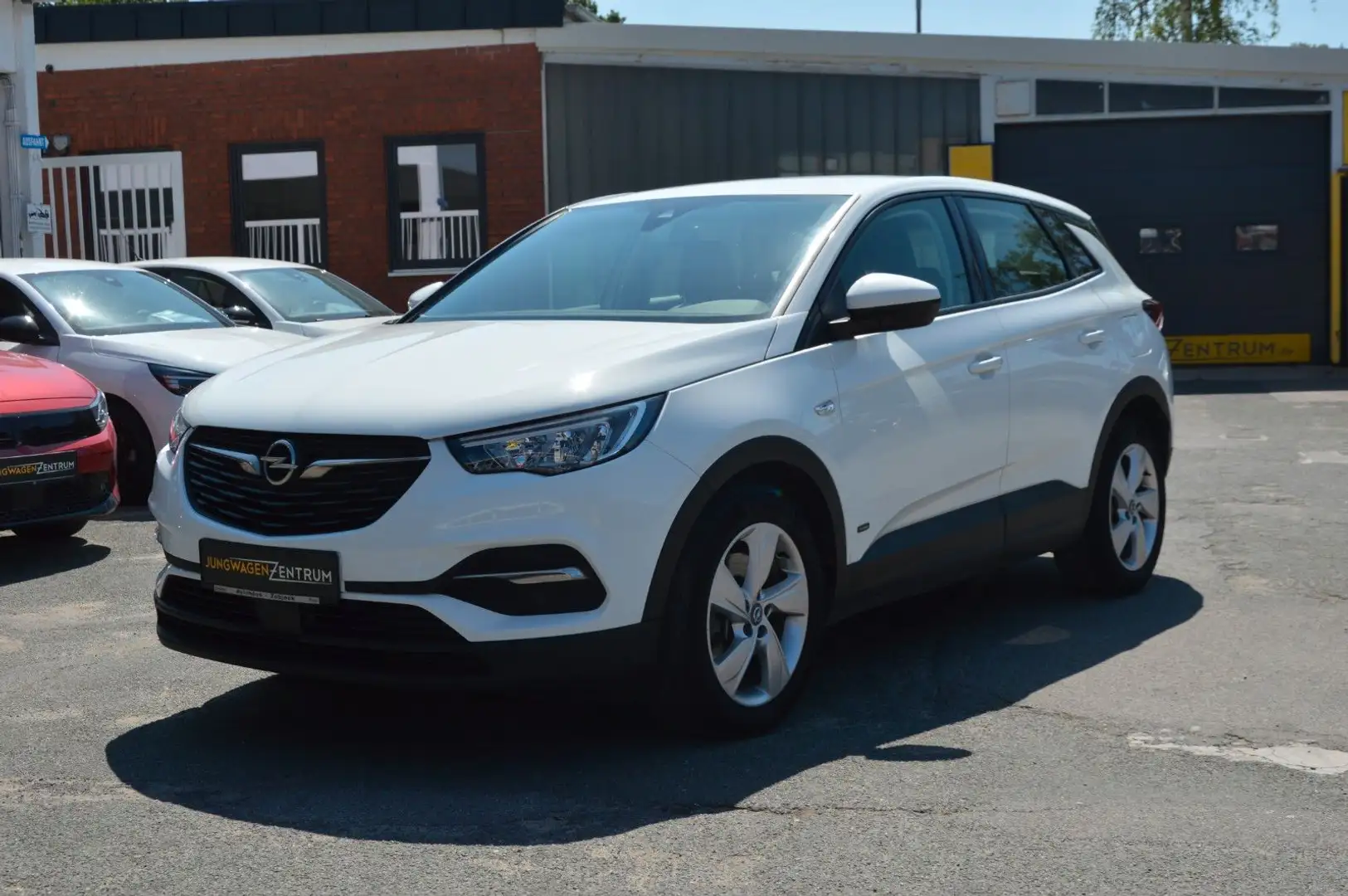 Opel Grandland X Grandland 1.6 Hybrid"LED"NAVI"PDC"CARPLAY"KEYLES Weiß - 1