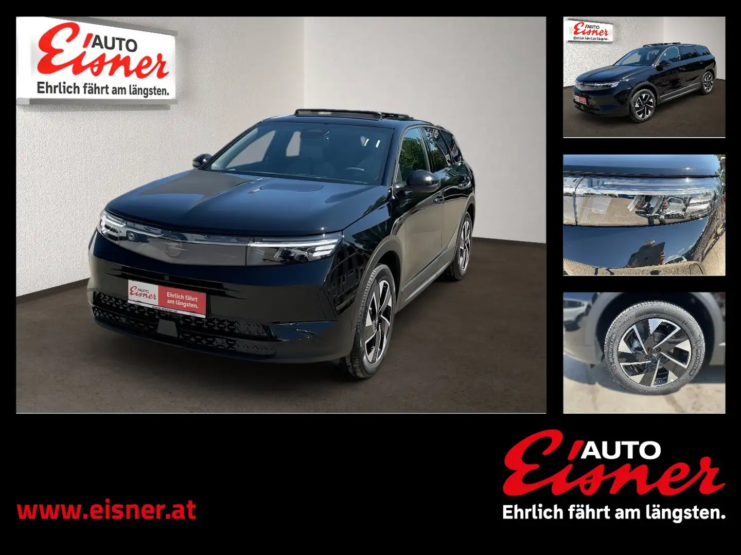 Opel Grandland 1.2 48V W GS 2xKlima 360 ACC AUT LM SD Schwarz - 1