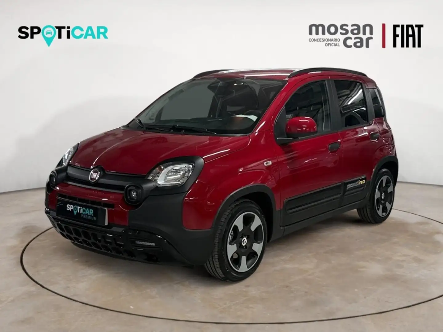 Fiat Panda 1.0 MHEV 70 PANDINA ANDROID AUTO LL15 RADAR AR Rojo - 1