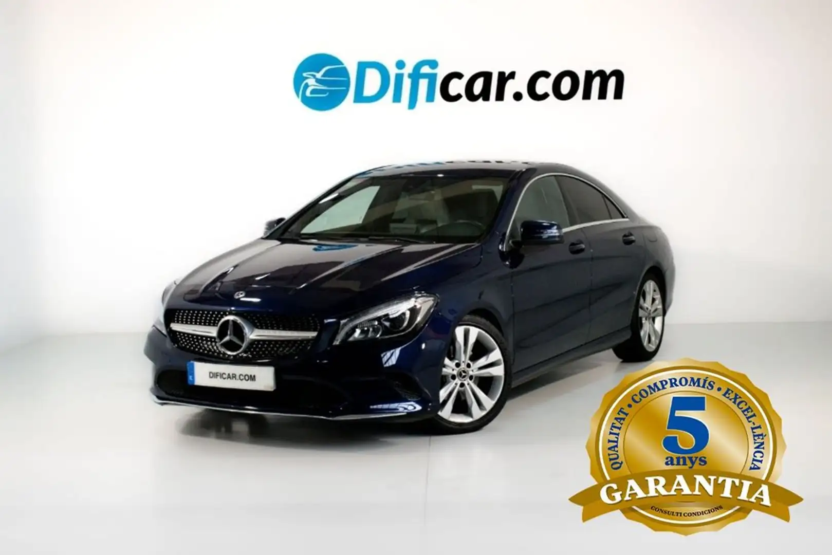 Mercedes-Benz CLA 200 AUTOMATICO 157CV PACK AMG 5P Bleu - 1