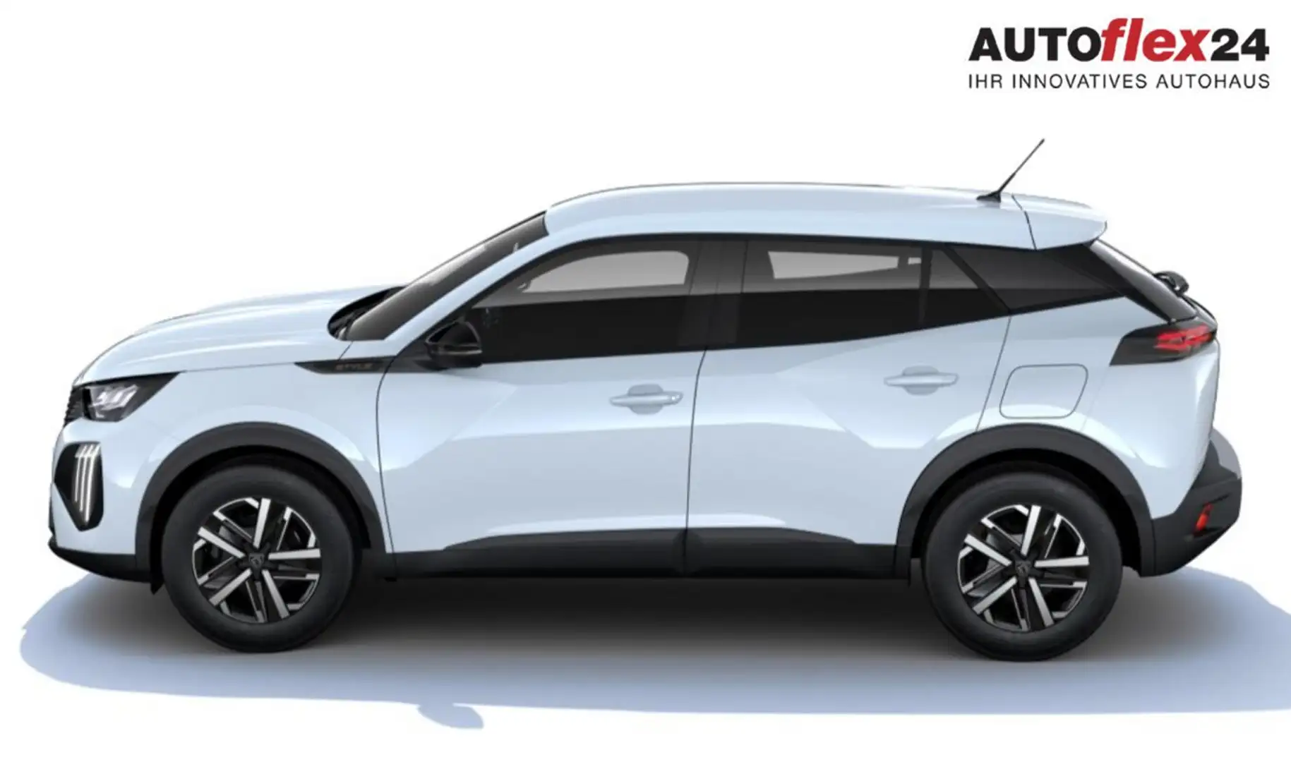 Peugeot 2008 Style Kam Nav SHZ PDC CarP LED Klimaauto BT 74 ... Weiß - 1