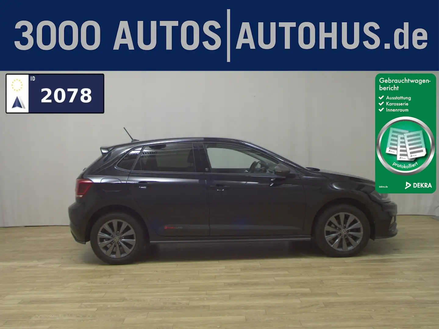 Volkswagen Polo 1.0 TSI R-Line T-Leder LED beats DAB Nero - 1