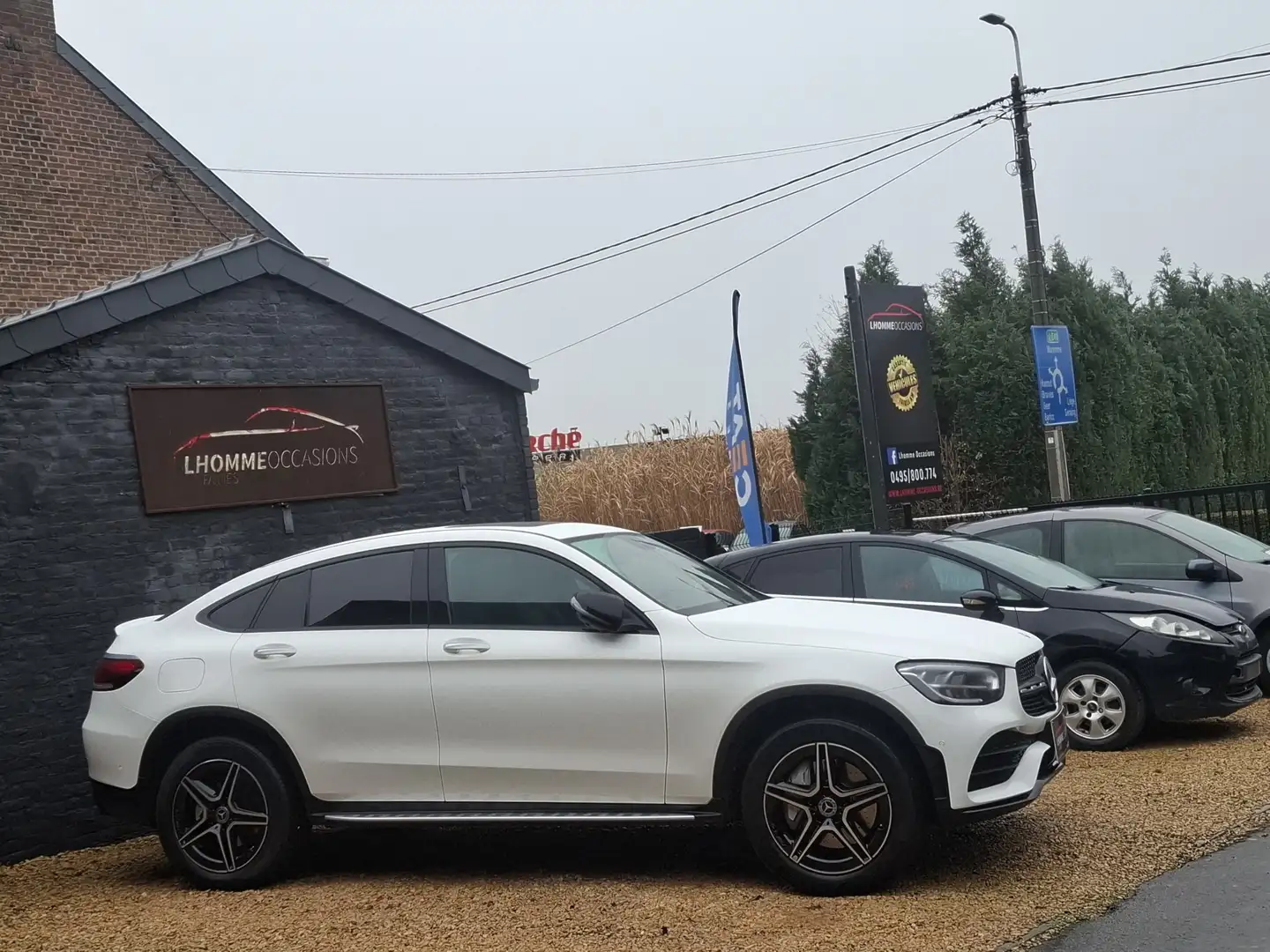 Mercedes-Benz GLC 300 GLC Coupé 300 de Hybrid Diesel 1er propr Wit - 2