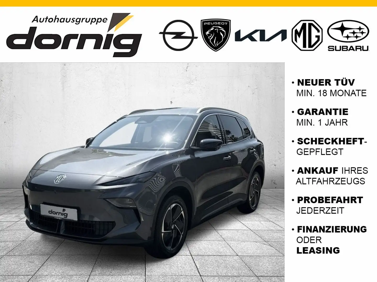 MG S5 EV Luxury 64 kWh Šedá - 1