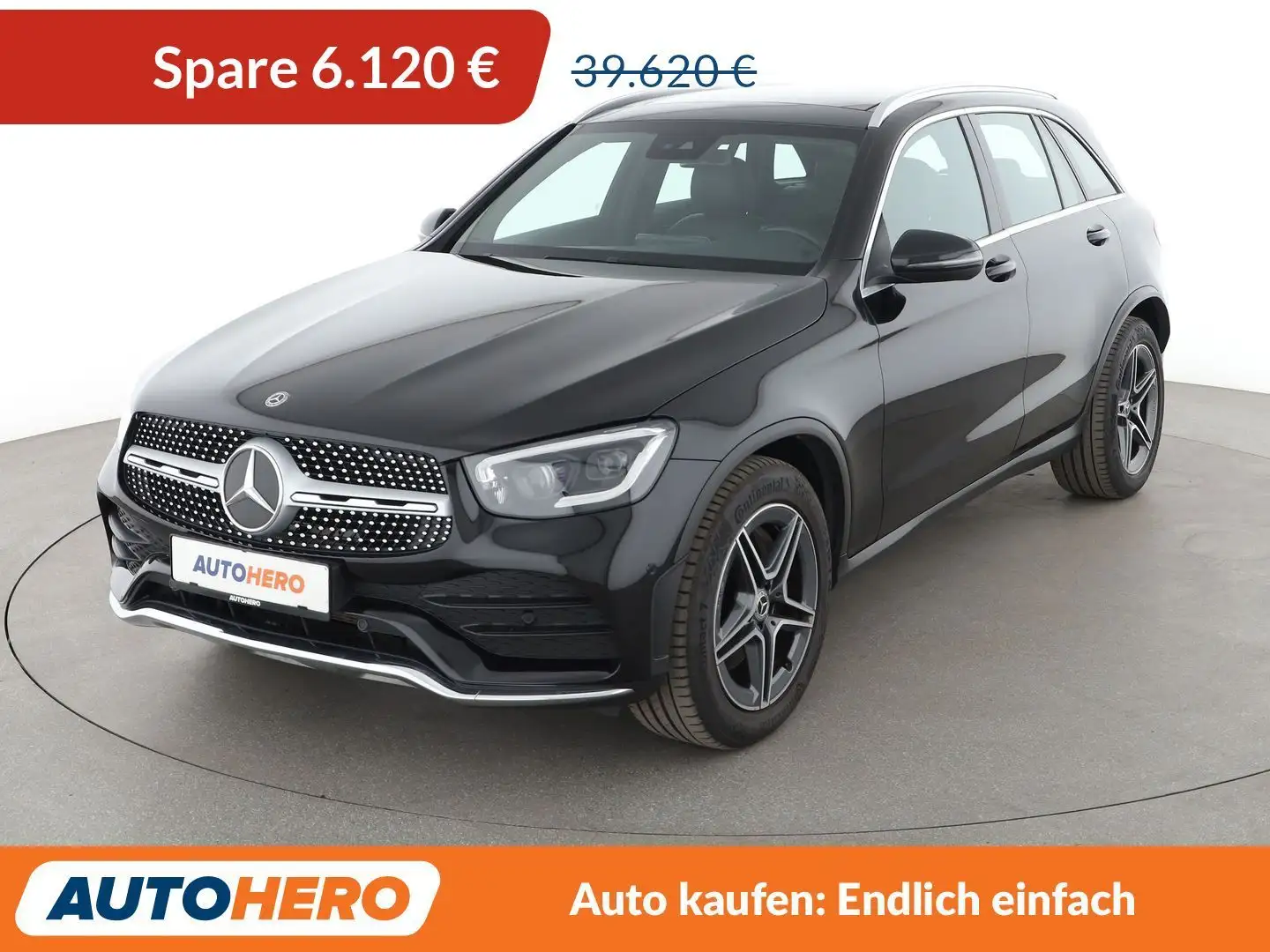Mercedes-Benz GLC 300 GLC 300 4Matic AMG Line Aut.*NAVI*LED*PANO*PDC* Schwarz - 1