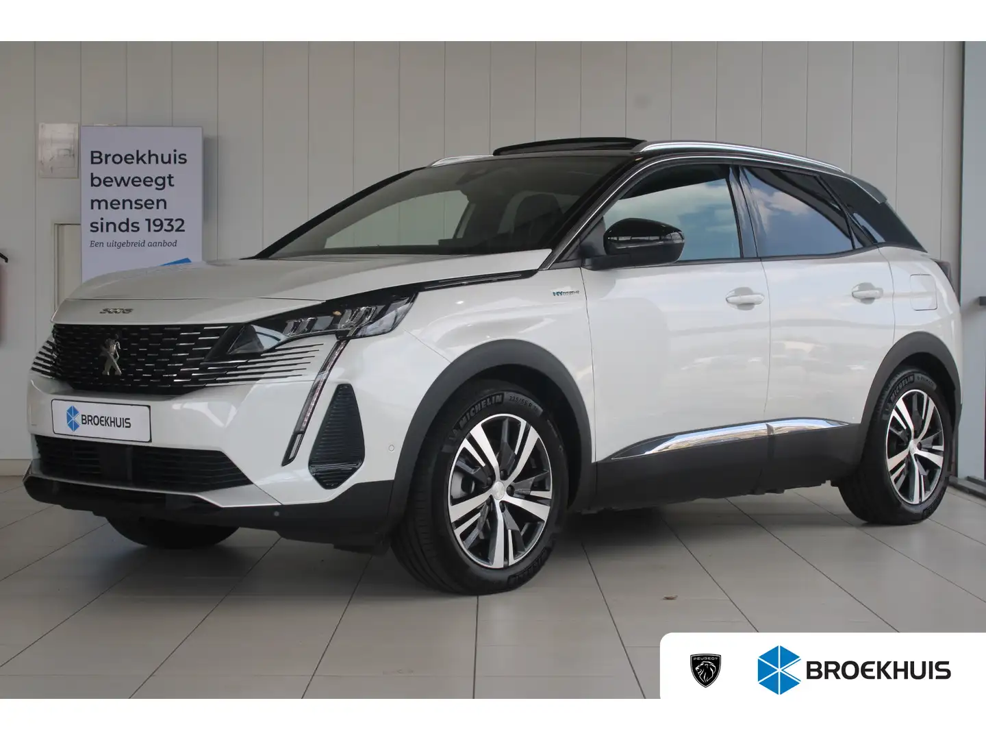 Peugeot 3008 1.6 Hybrid 300-PK 4X4 Allure Pack Business EAT8 AU Bianco - 1