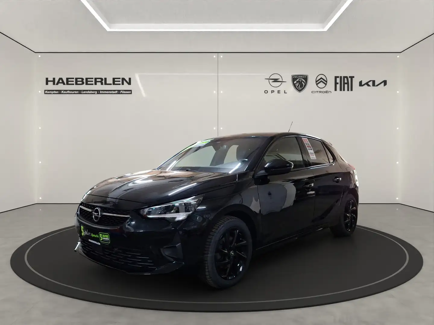 Opel Corsa F 1.2 Turbo GS Line Schwarz - 2