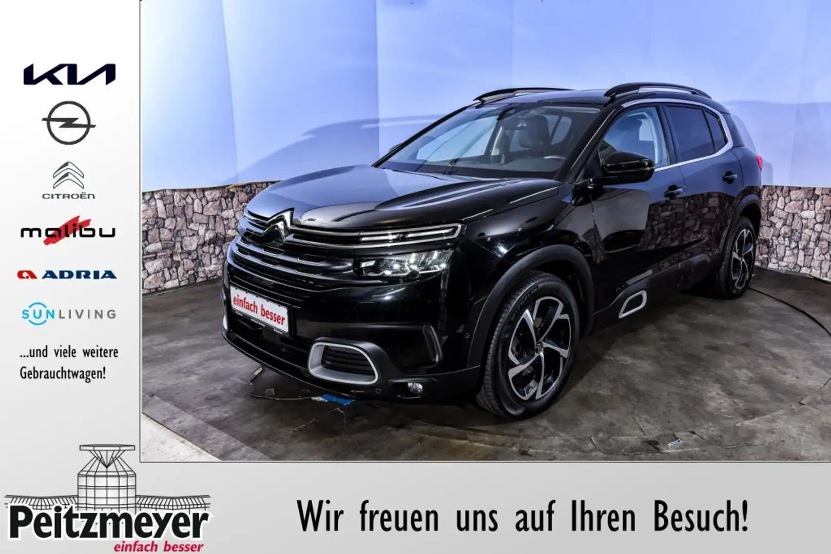 Citroen C5 Aircross BlueHDI 130 S&S EAT8 FEEL PACK Schwarz - 1