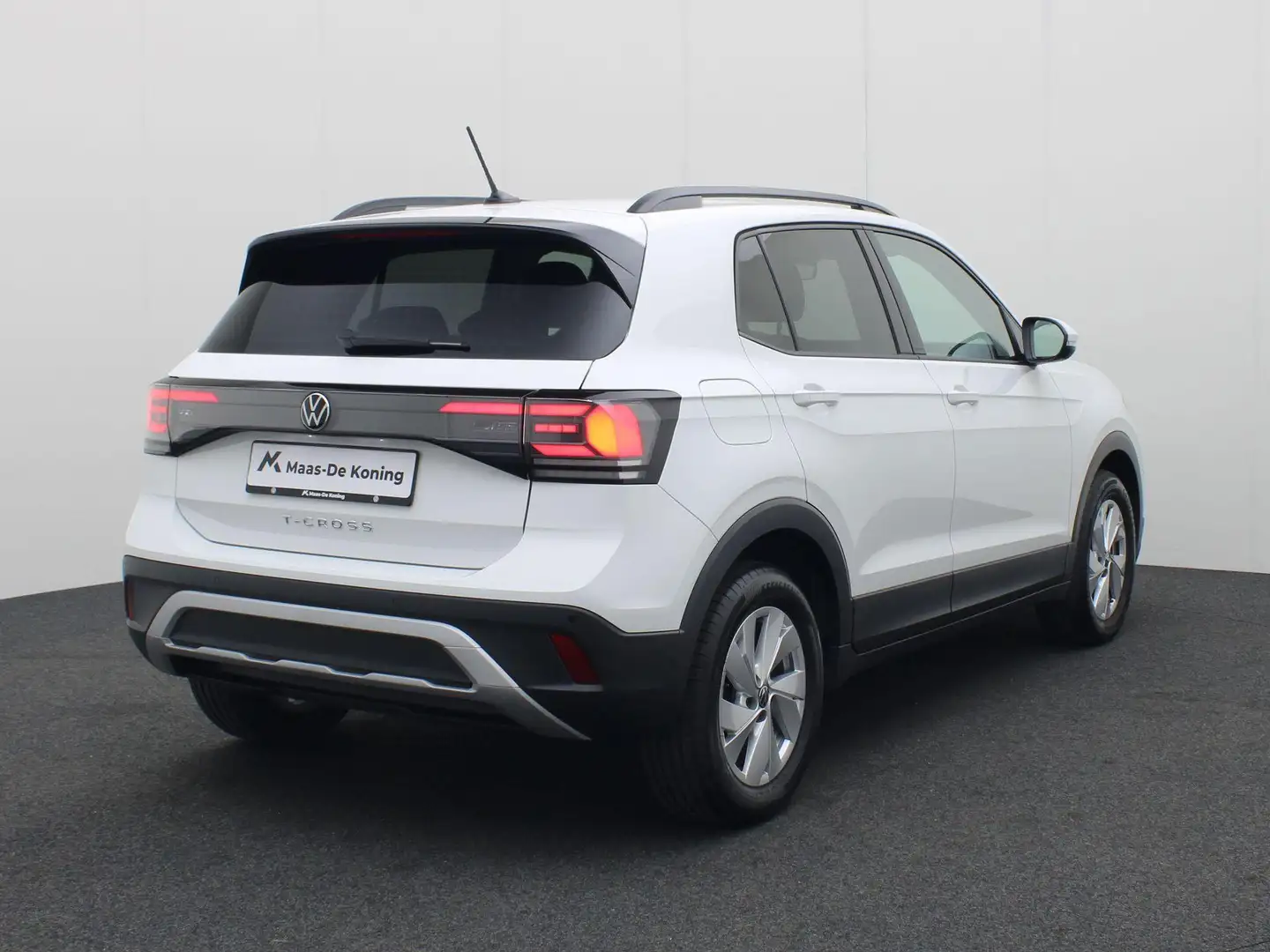 Volkswagen T-Cross 1.0TSI/95PK Life · App connect · Parkeersensoren · Wit - 2