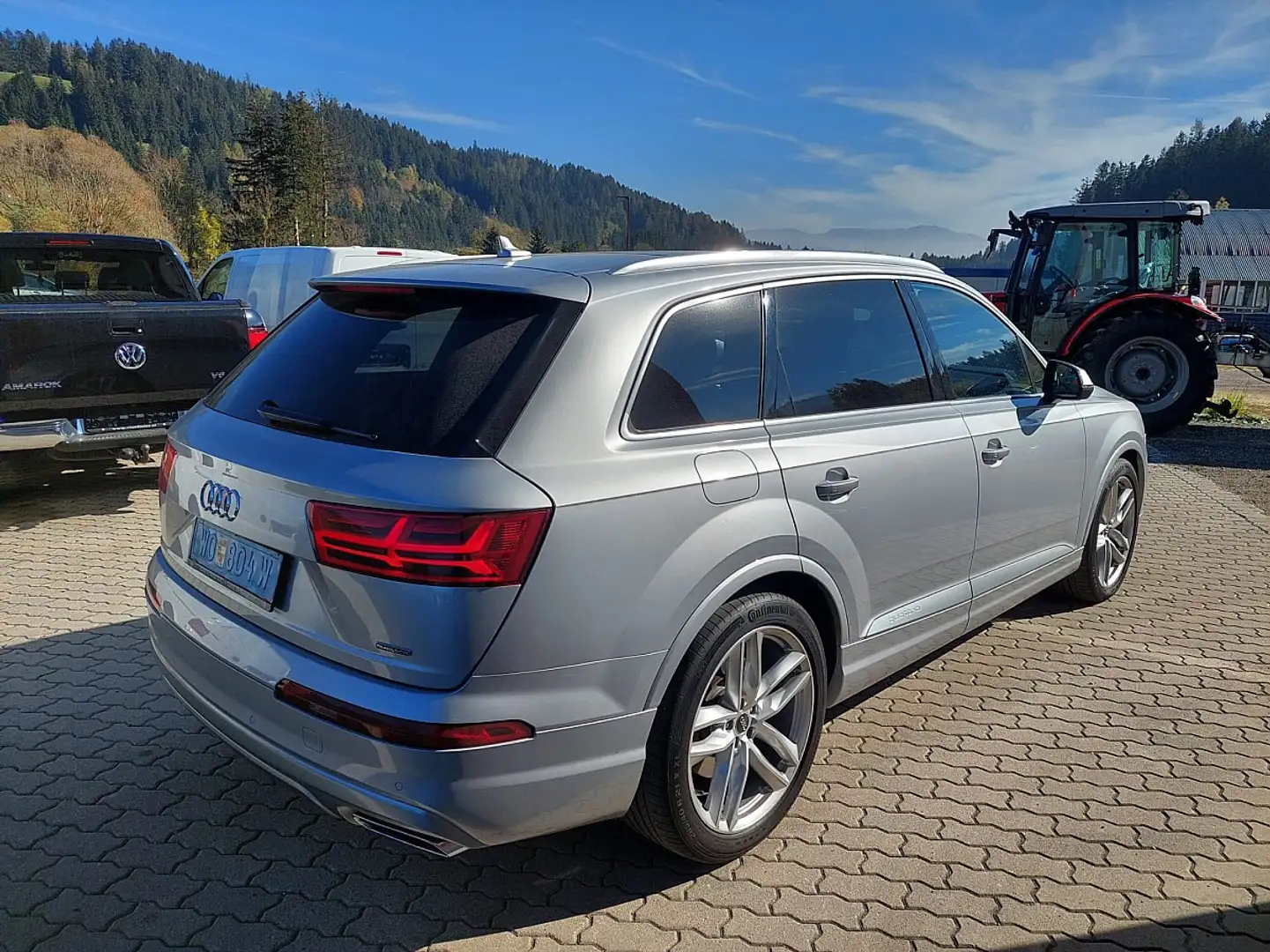 Audi Q7 3,0 TDI ultra quattro Tiptronic, 7-Sitzer,Panor... Silber - 2