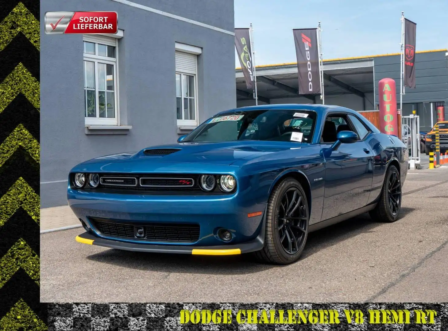 Dodge Challenger 5,7l R/T,ACC,Totwinkel Bleu - 1