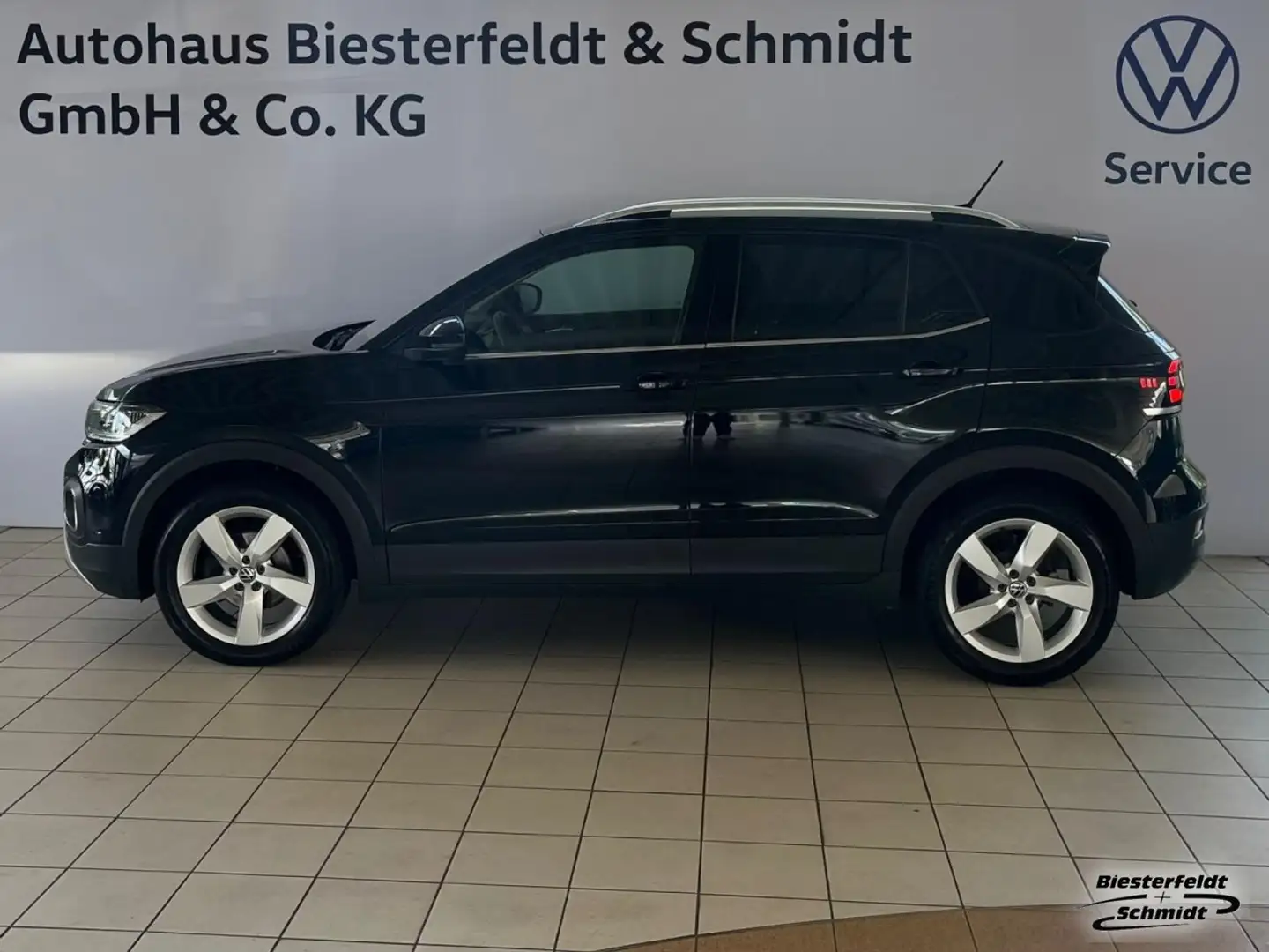 Volkswagen T-Cross Style 1.0TSI DSG LED RFK Navi SHZ ACC Klima Navi Zwart - 1