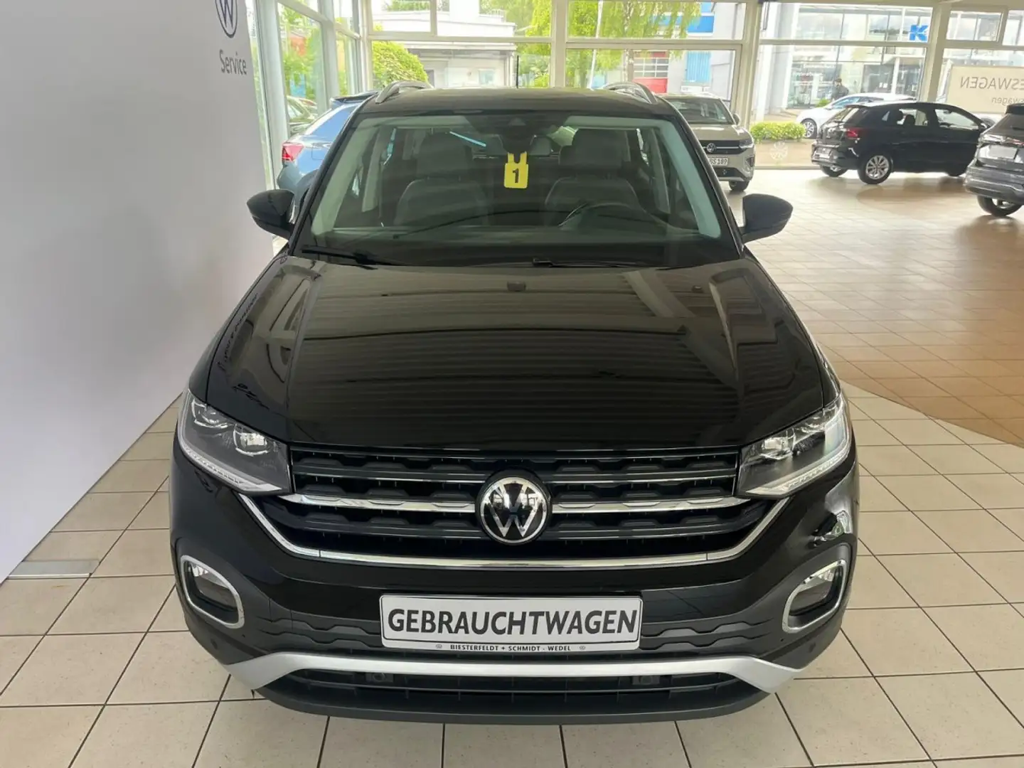 Volkswagen T-Cross Style 1.0TSI DSG LED RFK Navi SHZ ACC Klima Navi Zwart - 2