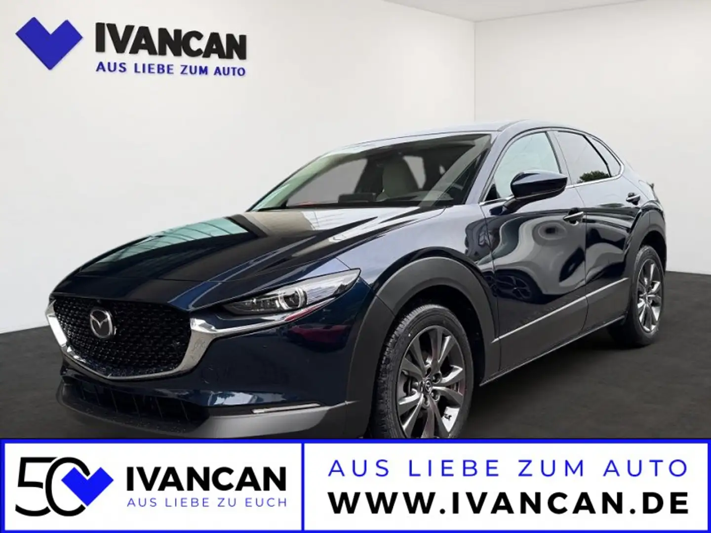 Mazda CX-30 5WGN 2.0L e-SKYACTIV X 186ps 6AT FWD Takumi SUNR W Blau - 1