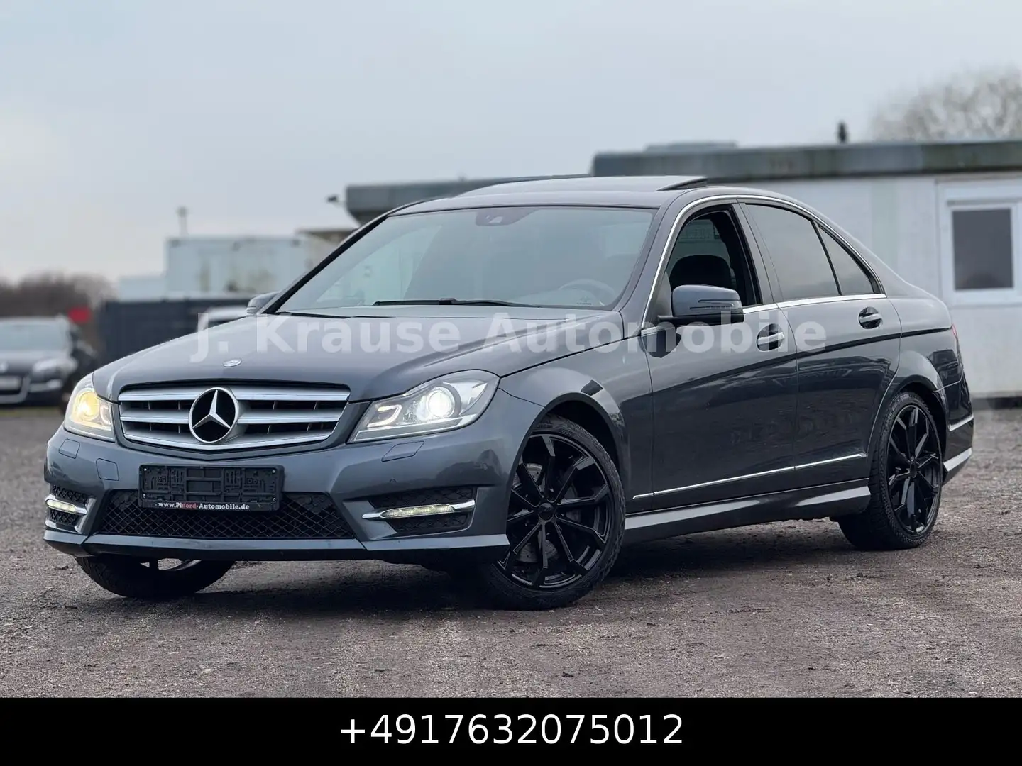 Mercedes-Benz C 350 CGI BE Aut. AMG Paket Bi-Xen Gsd *AKTION* Grijs - 1