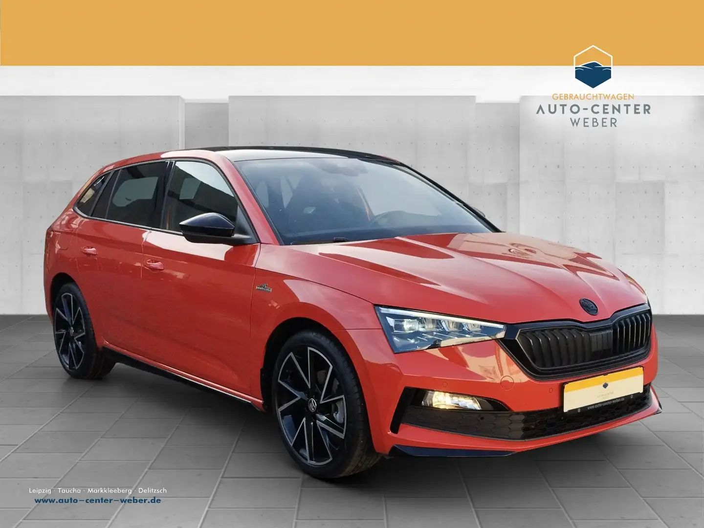 Skoda Scala 1.5 TSI Monte Carlo DSG Fernlichtass.*LED Rot - 1