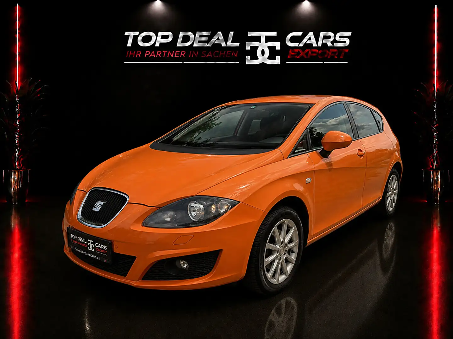 SEAT Leon Style Ecomotive 1,9 TDI **SONDERMODELL **NEUES ... Orange - 1