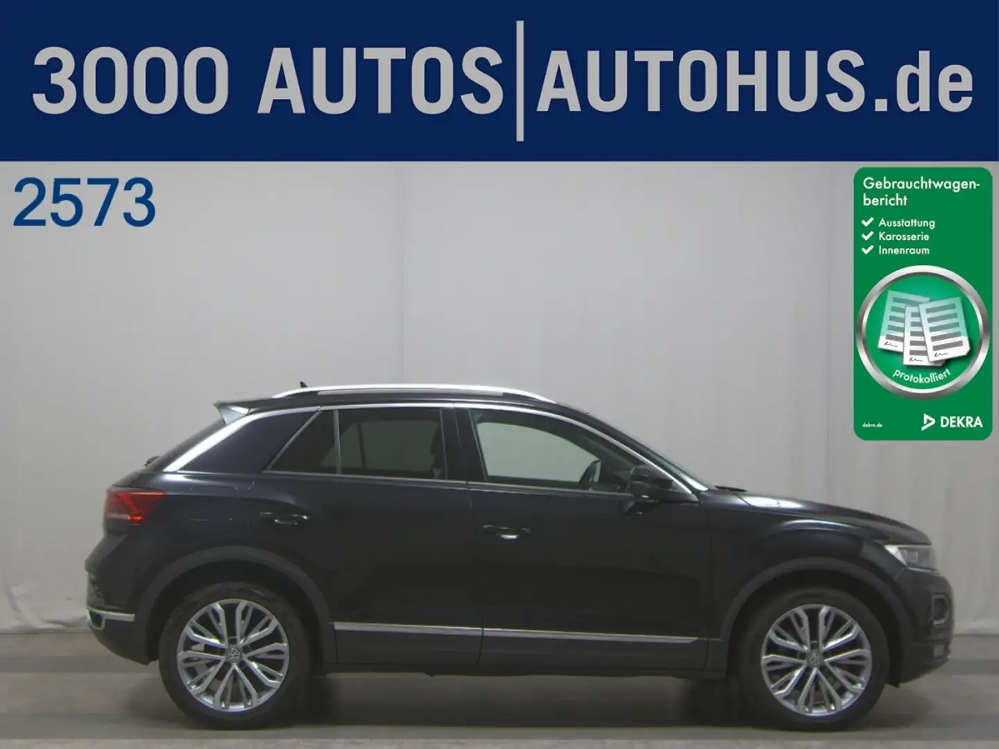 Volkswagen T-Roc 2.0 TDI 4M Sport Navi LED AID RFK ACC Schwarz - 1
