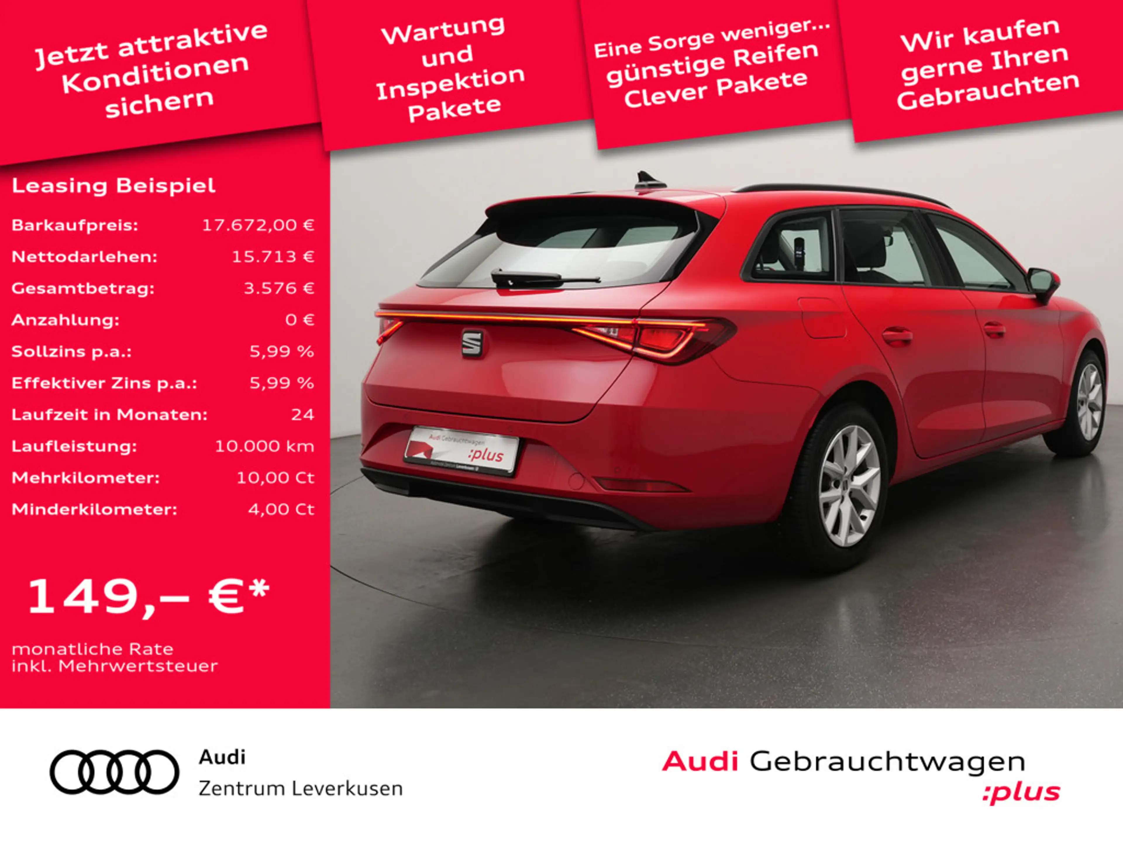 SEAT Leon ST Style VIRT CARPLAY LED PDC KLIMA — photo 2