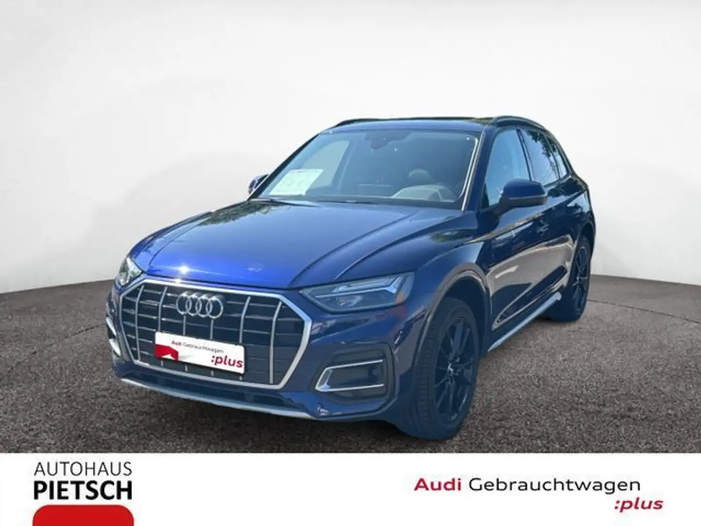 Audi Q5 40 TDI quattro Advanced AHK ACC Pano Leder 20 Blau - 2